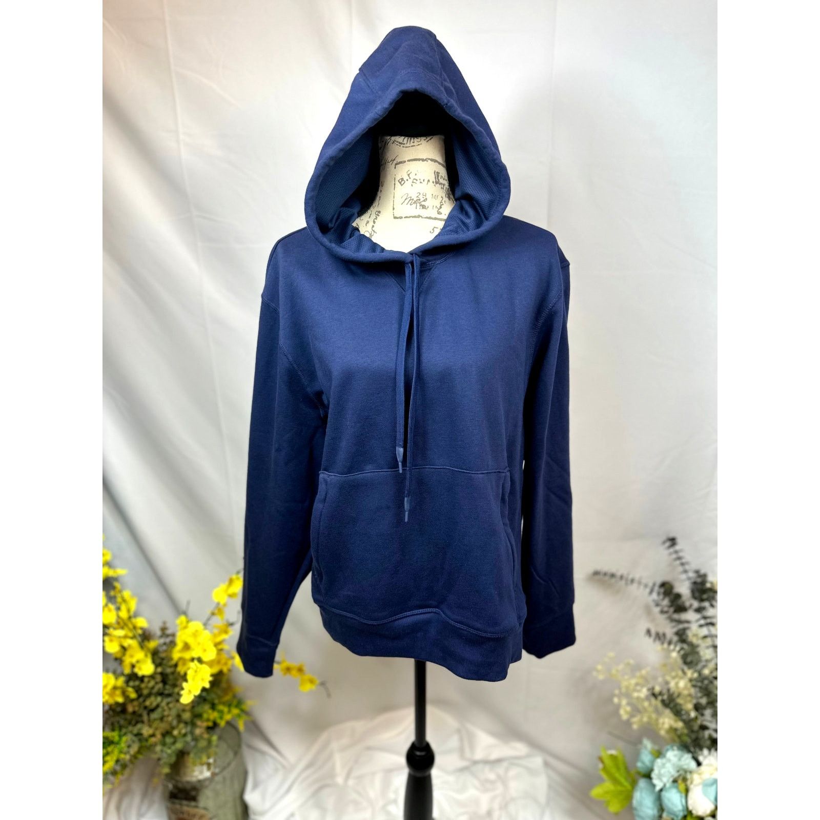 Other Unisex All in Motion Drawstring Kangaroo Pouch Hoodie Blue L Size L / US 10 / IT 46 - 3 Thumbnail