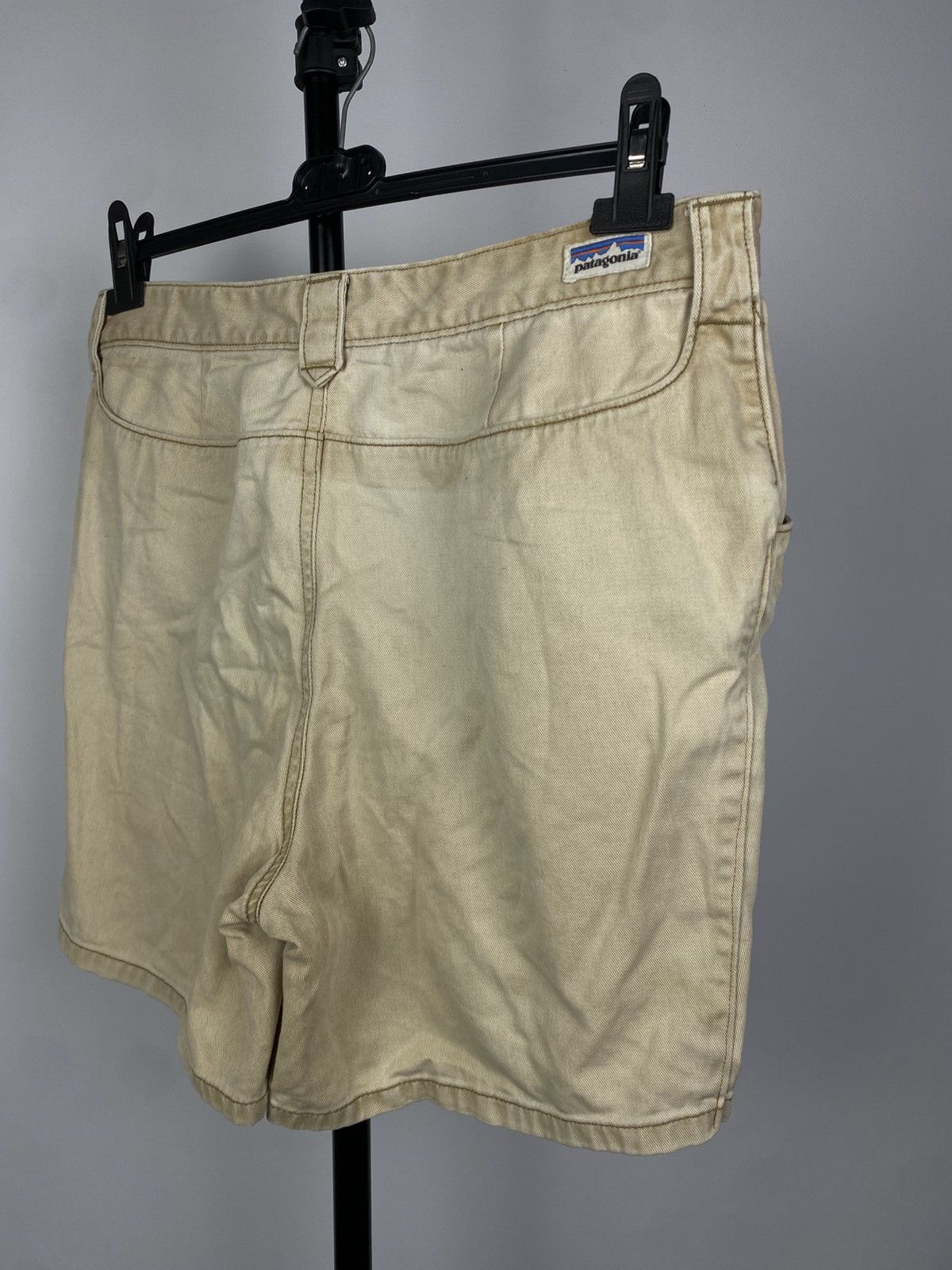 Carhartt Vintage 90s Outdoor Patagonia Beige denim shorts Size US 31 - 8 Thumbnail