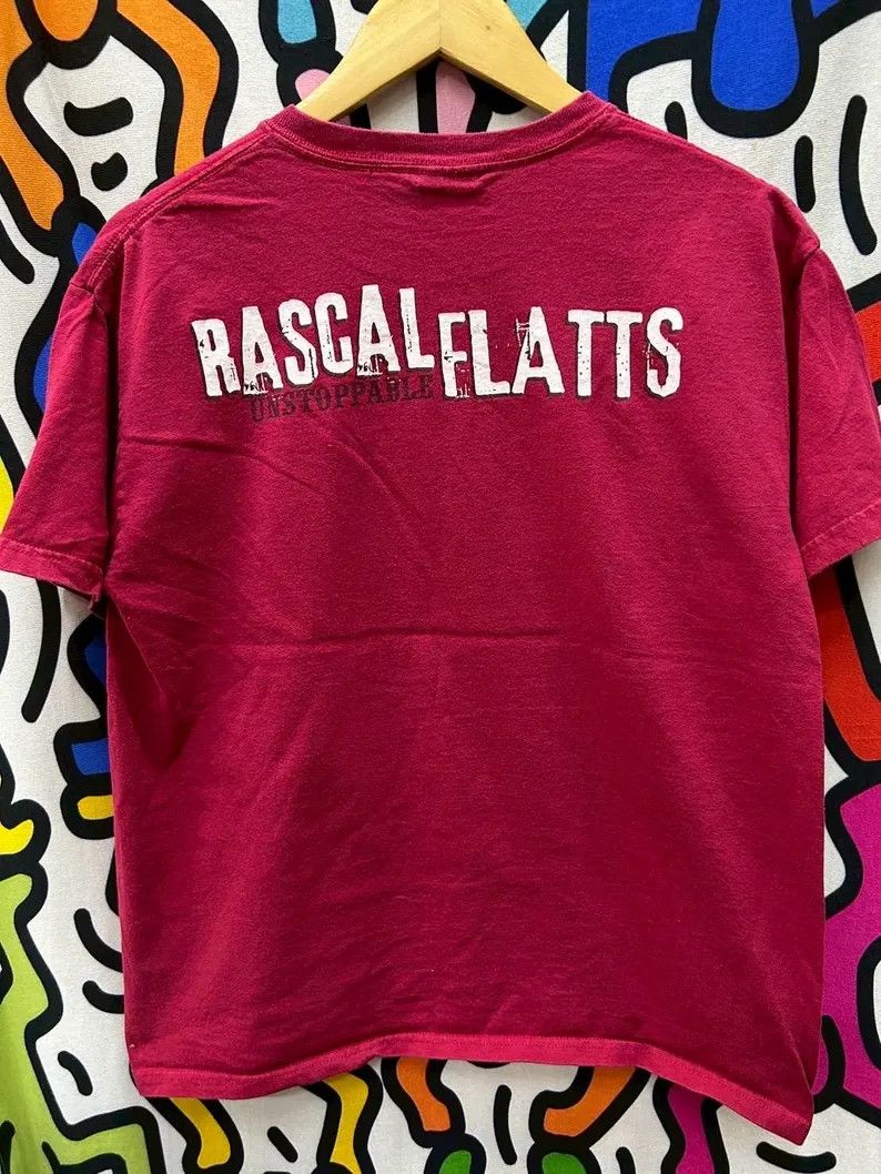 Vintage Vintage 2000s Rascal Flatts Band tshirt size M Size US M / EU 48-50 / 2 - 3 Thumbnail
