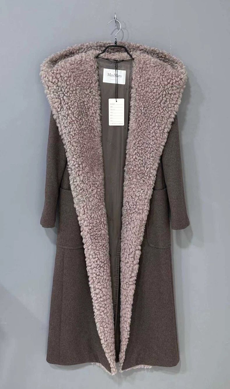 Max Mara MaxMara Cashmere Shearling Robe Coat -dmc Size US M / EU 48-50 / 2 - 1 Thumbnail