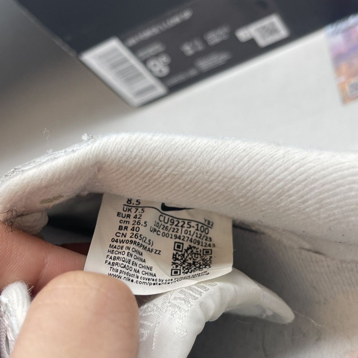 Supreme Supreme x air force 1 low box logo white Size US 8.5 / EU 41-42 - 8 Thumbnail