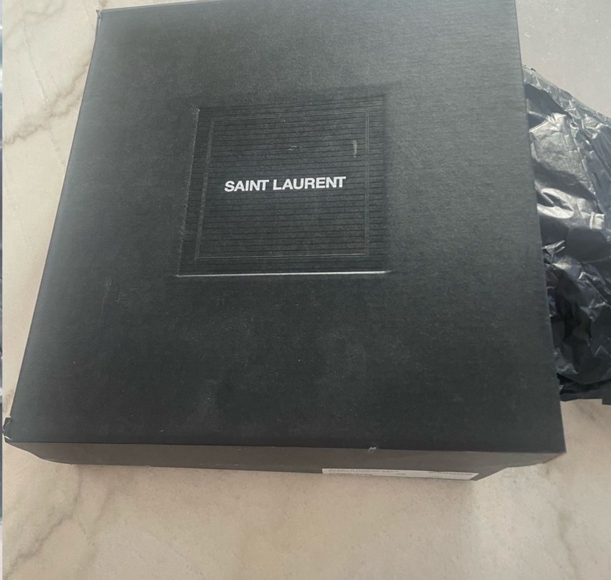 Saint Laurent Paris Saint Laurent Cream and Tan High-Top Sneakers Size US 8 / IT 38 - 5 Thumbnail