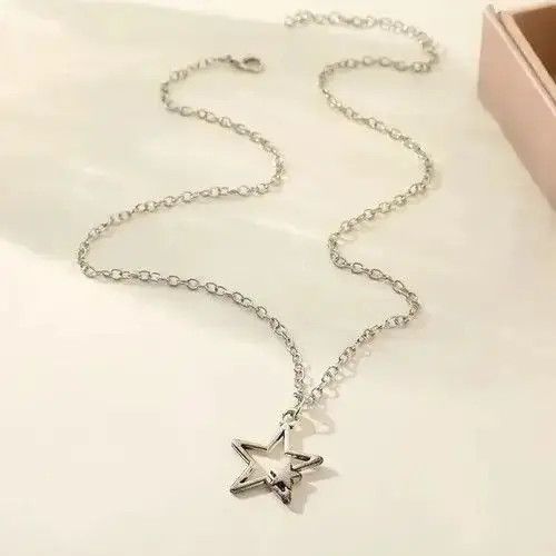 VIBE Vintage Pentagram Necklace Chain Size ONE SIZE - 6 Thumbnail