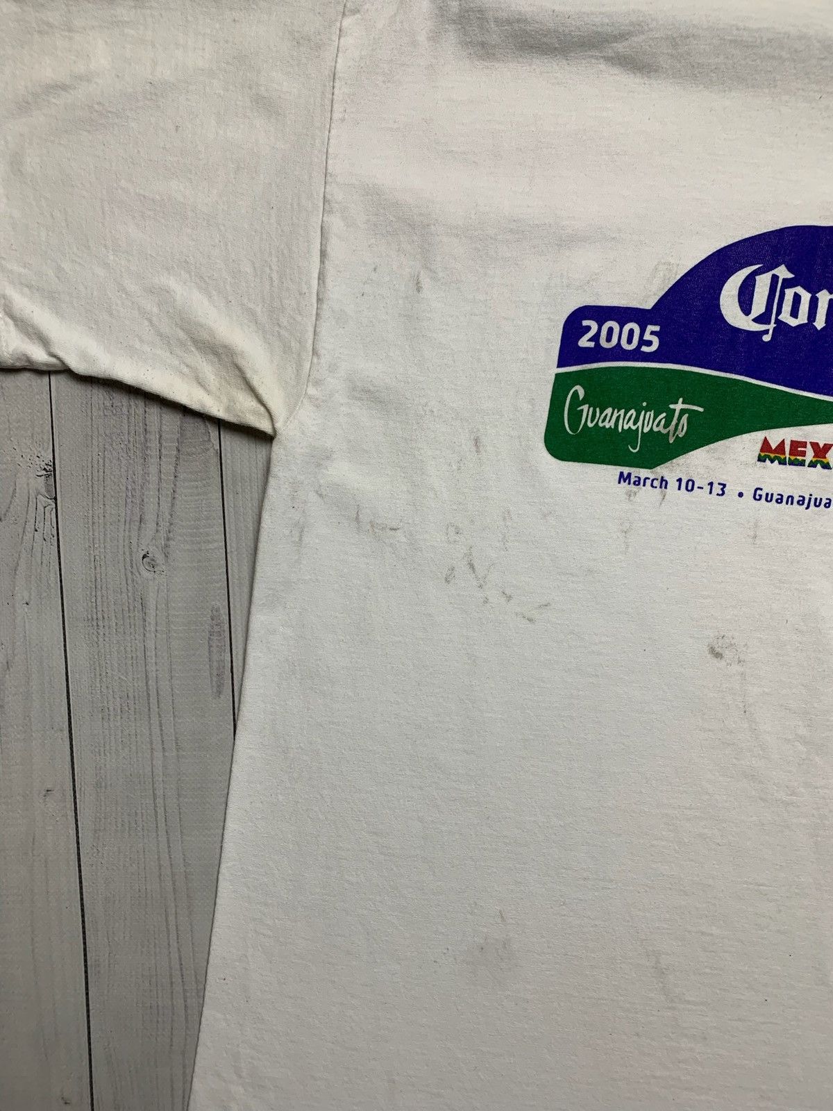 Vintage Vintage corona 2005 Mexico tee logo beer rare Size US L / EU 52-54 / 3 - 3 Thumbnail