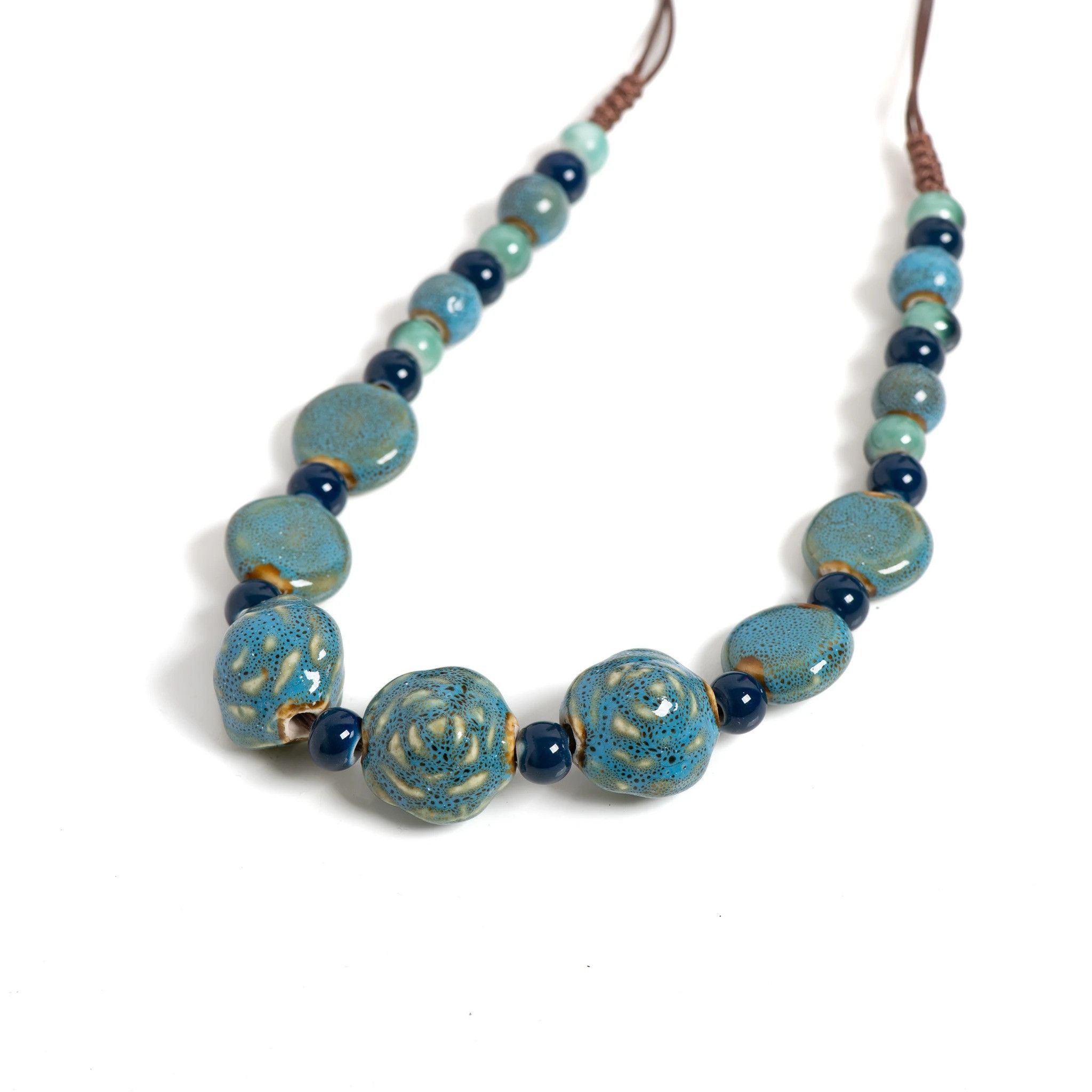 Handmade Boho Heart Pendant Necklace Handmade Jewelry Gift For Her Size ONE SIZE - 1 Thumbnail