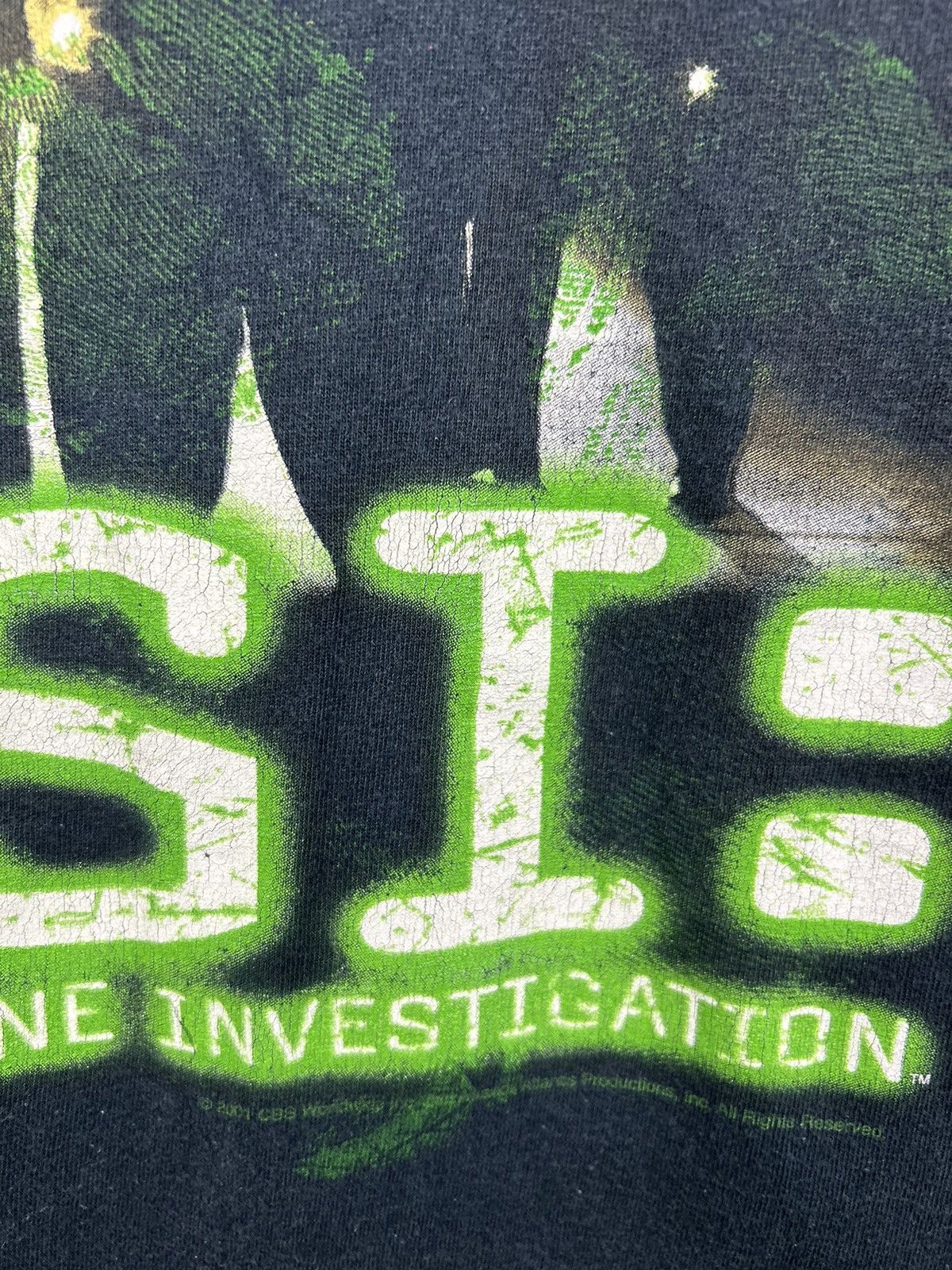 The Game Vintage CSI 2001 Crime Scene Investigation las vegas t shirt Size US L / EU 52-54 / 3 - 6 Thumbnail