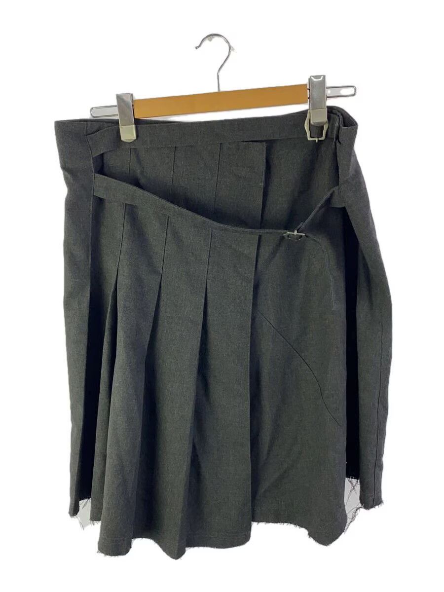 Jaded London Grey Steel Pleated Skirt