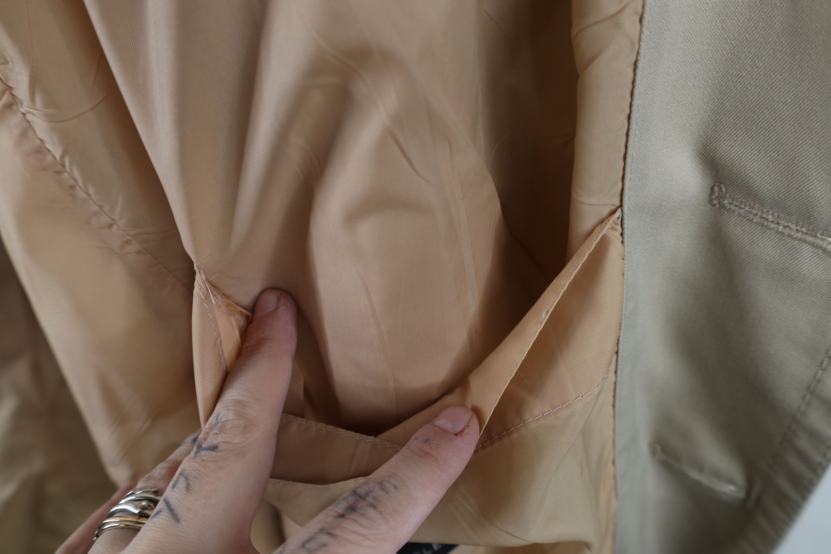 Vintage Vintage 80s 90s Streetwear Breasted Trench Coat Jacket Size US L / EU 52-54 / 3 - 13 Thumbnail