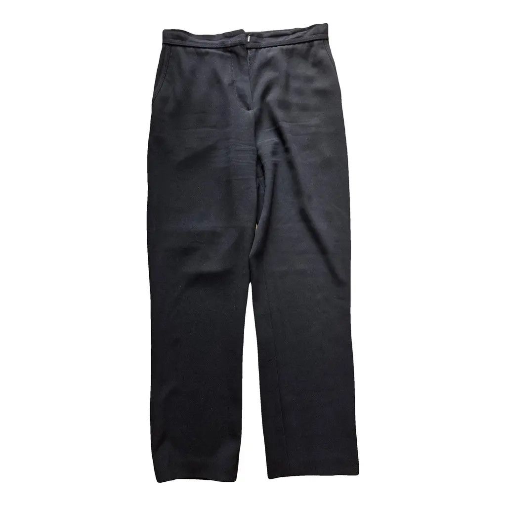 Max Mara Max Mara black tailored trousers in a triacetate blend Size 30" / US 8 / IT 44 - 1 Thumbnail