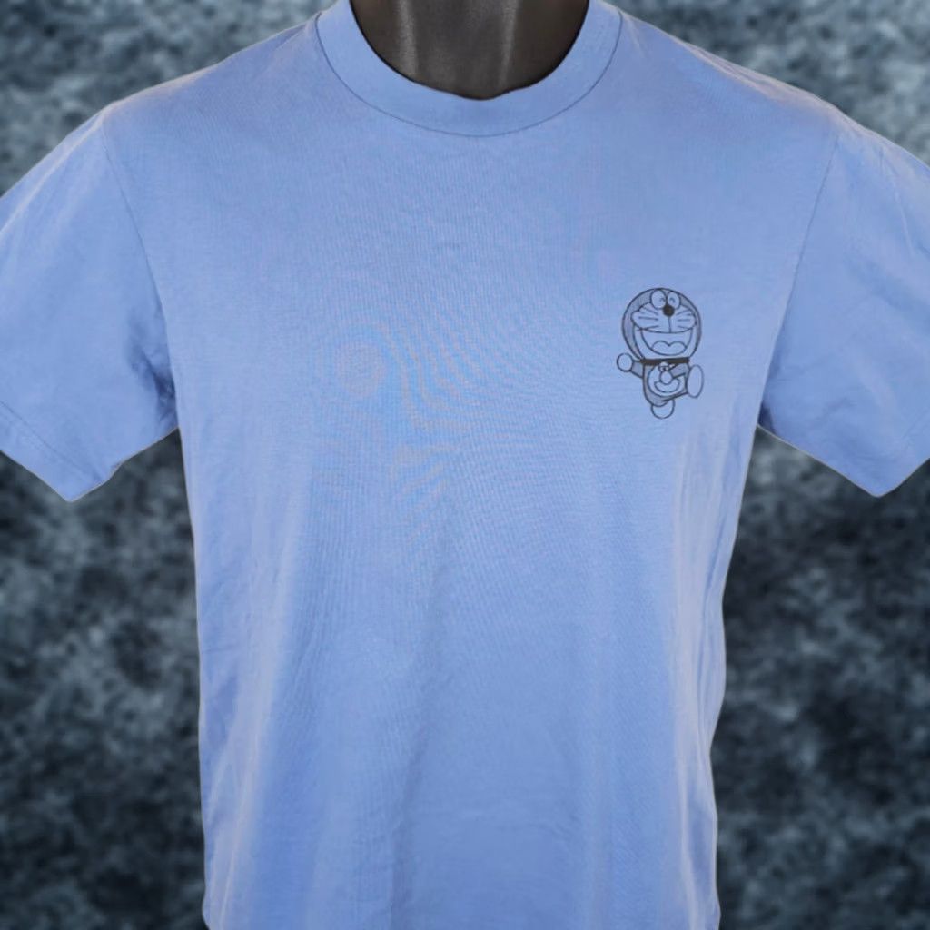 Uniqlo VINTAGE Doraemon T Shirt Mens Size Small Blue Fujiko Fujio Perman Kiteretsu Daihyakka Size US S / EU 44-46 / 1 - 1 Thumbnail