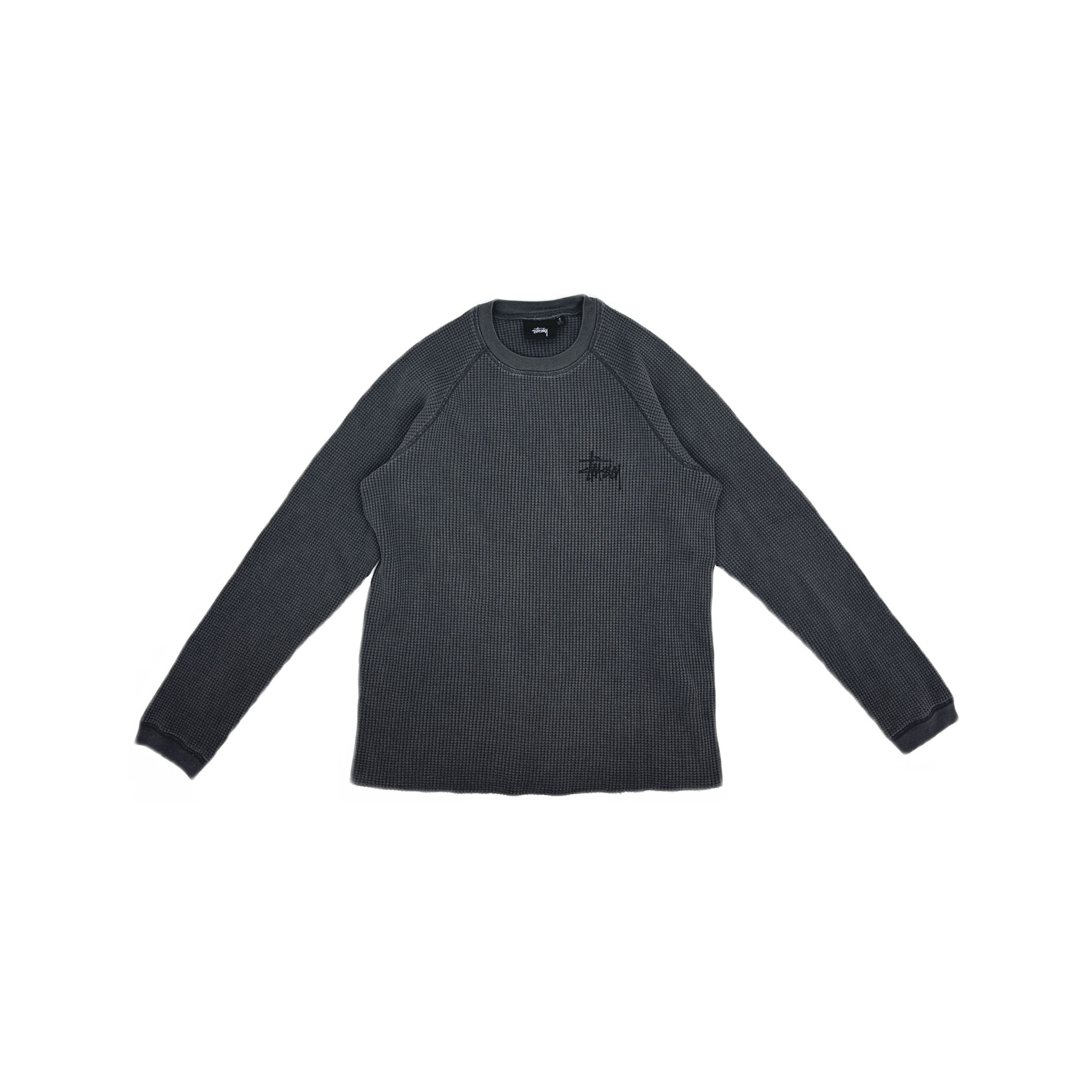 Stussy Stussy Waffle Knit Long Sleeve T-Shirt Size S Size US S / EU 44-46 / 1 - 1 Thumbnail
