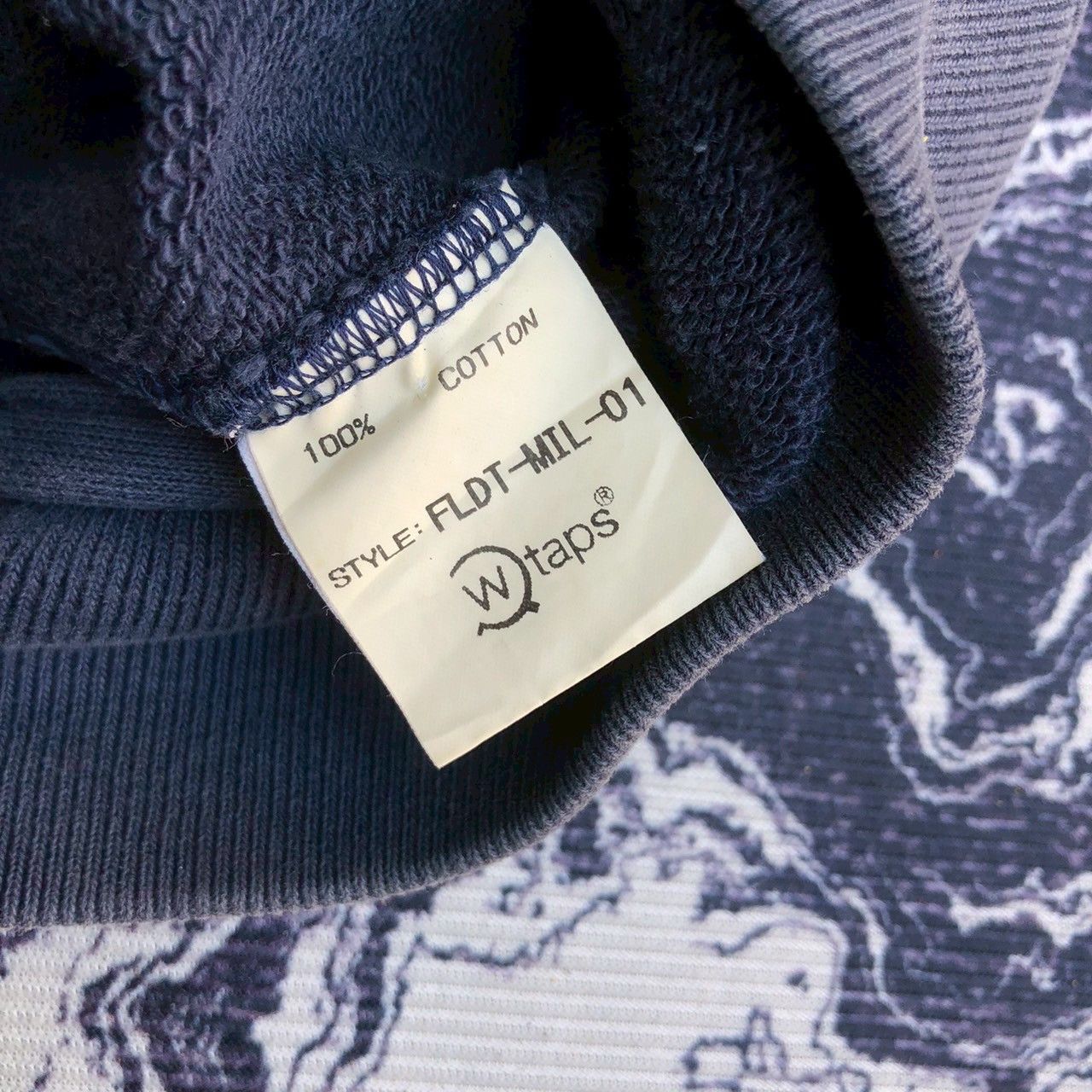 Wtaps Wtaps 23 Mil Military Sunfaded Sweatshirts Size US L / EU 52-54 / 3 - 9 Thumbnail