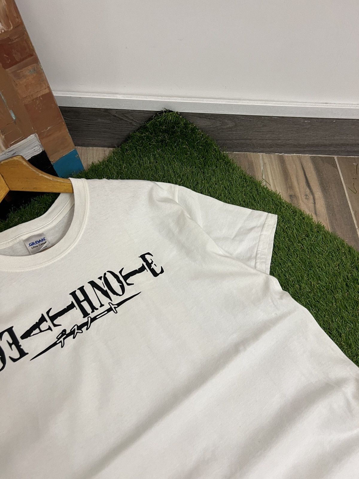 Other Vintage White Tee T-Shirt Japan Anime Print Death Note Size US L / EU 52-54 / 3 - 3 Thumbnail