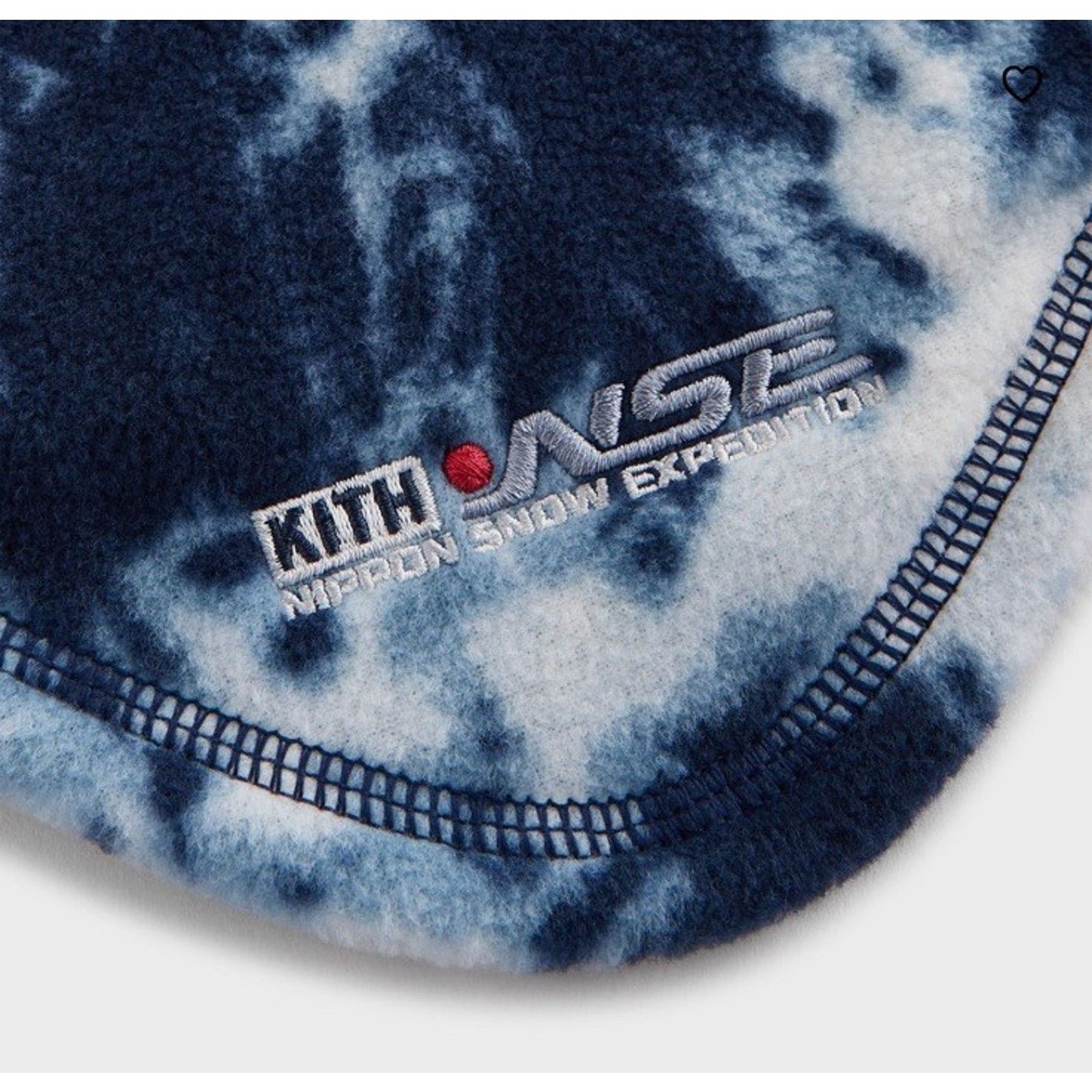 Columbia × Kith Kith Columbia Oakley Fleece Gaiter Kindling Nocturnal Blue Size ONE SIZE - 4 Thumbnail