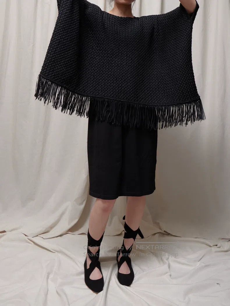 Junya Watanabe Junya Watanabe Knit fringed top Size S / US 4 / IT 40 - 1 Thumbnail