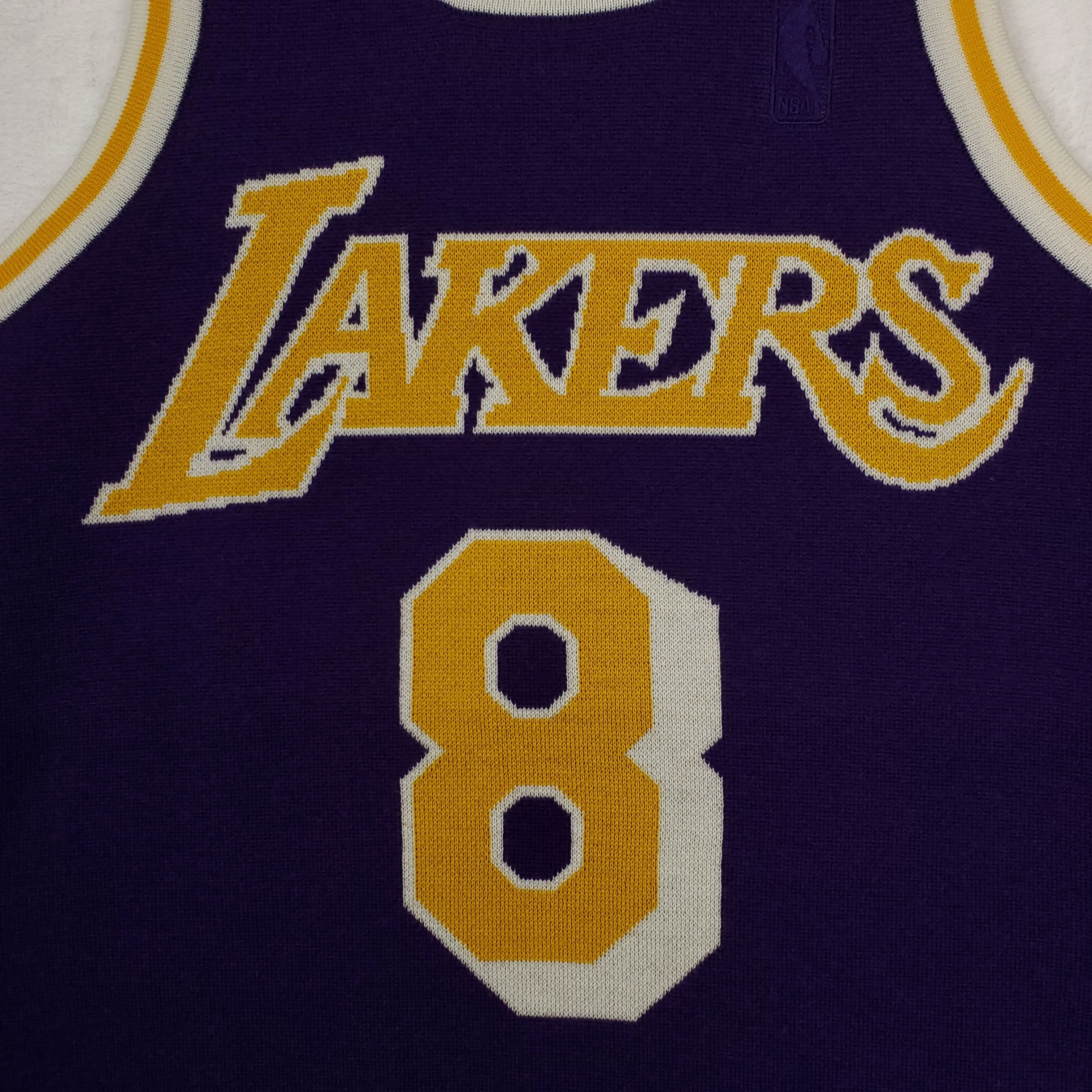 CLOT × Mitchell & Ness Kobe Bryant LA Lakers Mitchell & Ness Knit Jersey Small Size US S / EU 44-46 / 1 - 3 Thumbnail