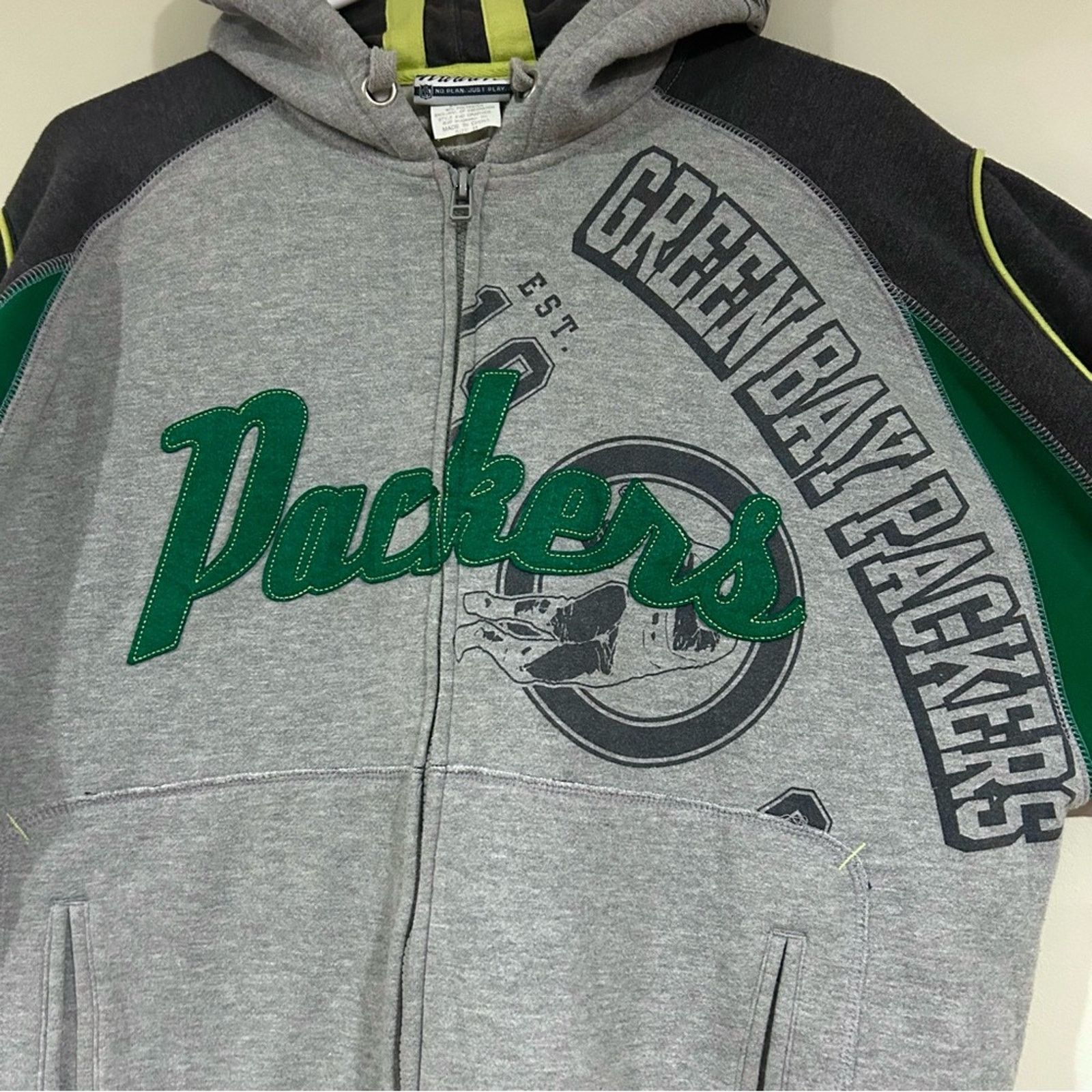 Other Y2K Green Bay Packers Football Hoodie Size US M / EU 48-50 / 2 - 4 Thumbnail