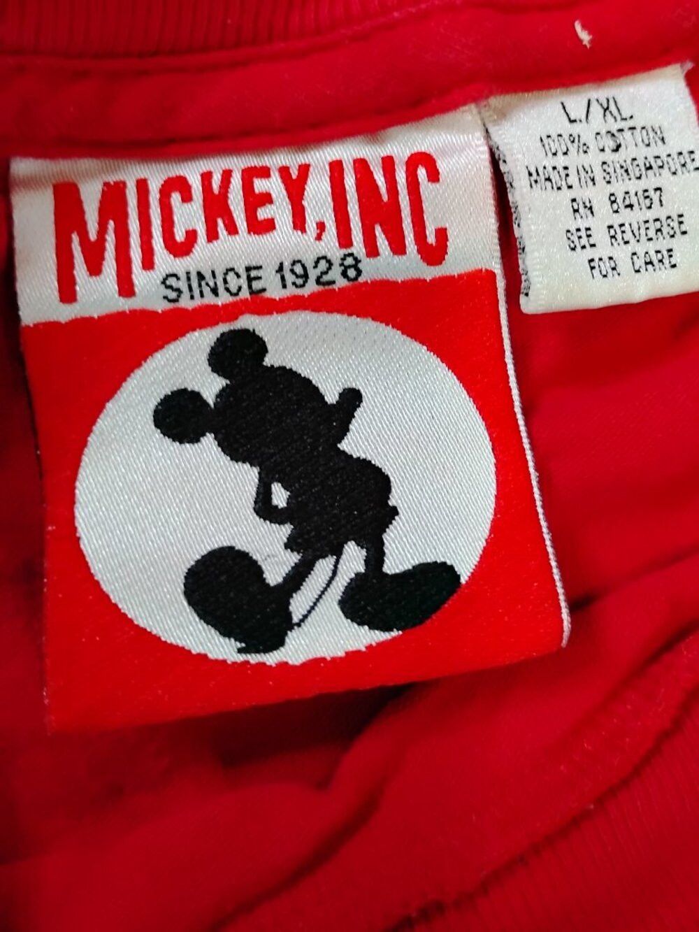 Disney Vintage Chip & Dale Rescue Rangers Pocket T-Shirt Size US XL / EU 56 / 4 - 3 Thumbnail