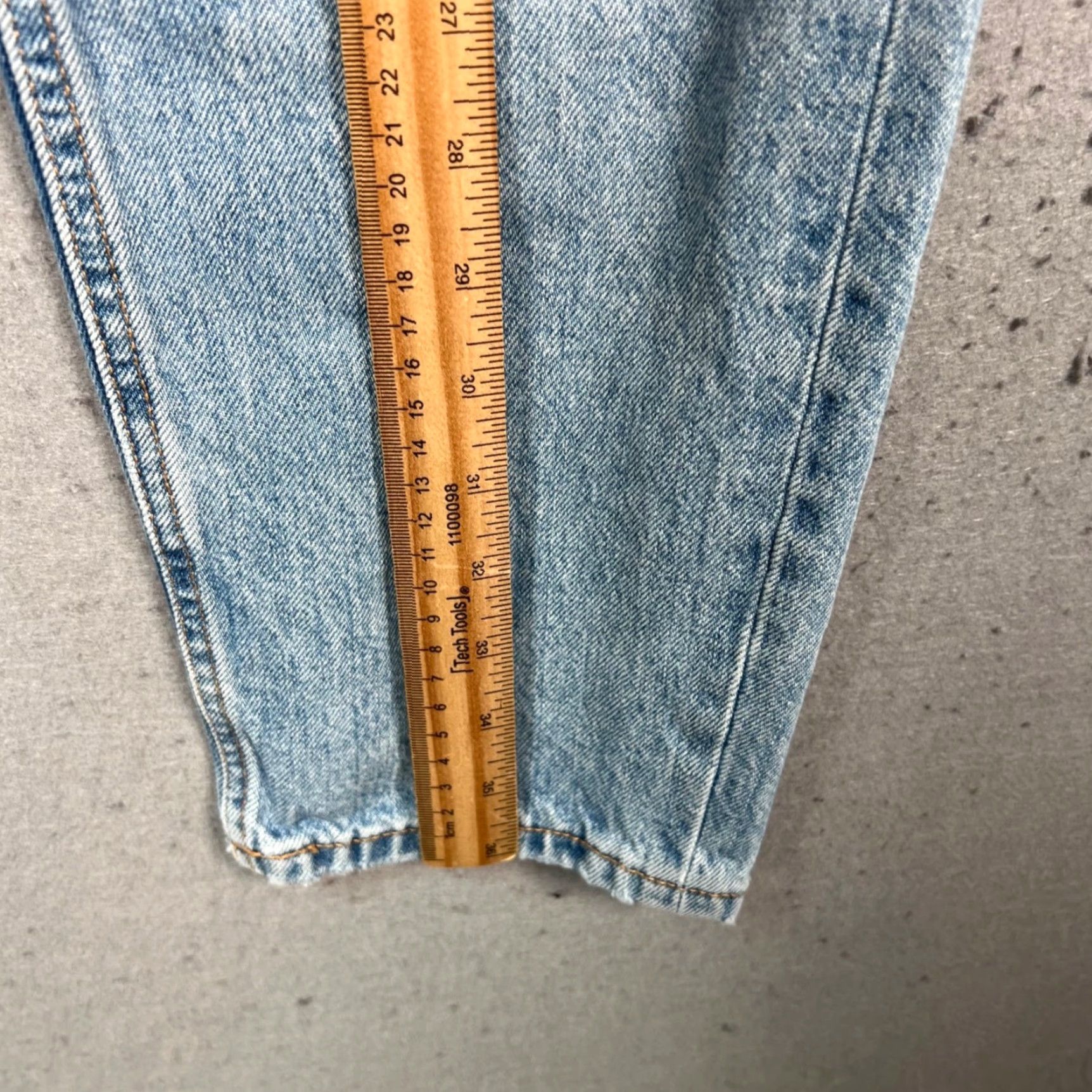 Everlane Everlane Jeans Women's Size 27 Boyfriend Light Wash Straight Leg Cotton Denim 5-Pocket Size 29" - 6 Thumbnail