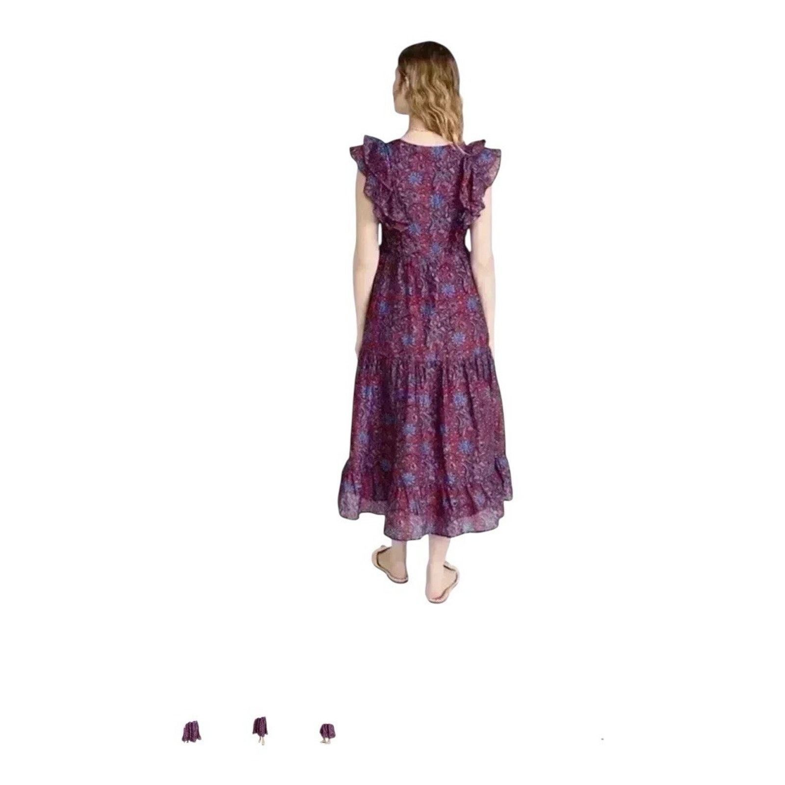 Other Roller Rabbit Lorien Ondine Dress Cotton Silk Blend Size M / US 6-8 / IT 42-44 - 2 Thumbnail