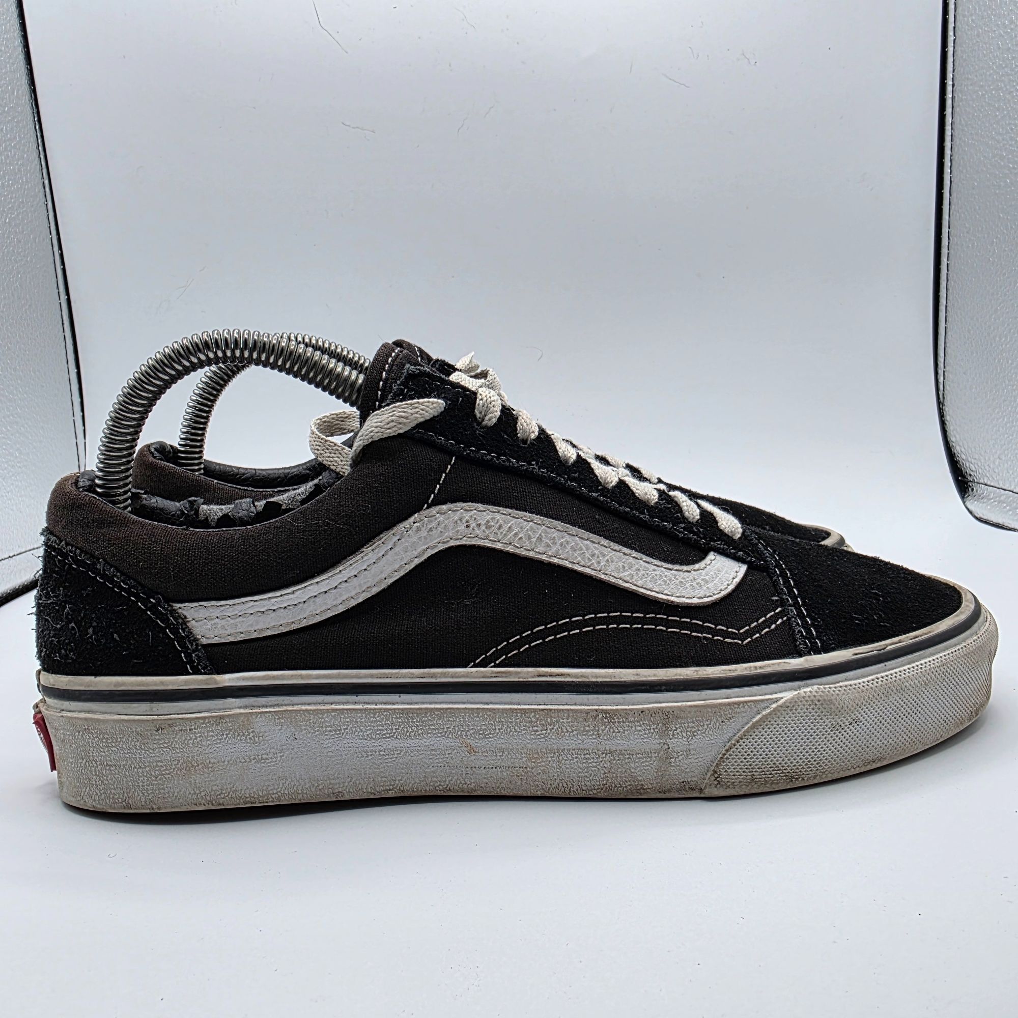 Vans Vans Old Skool Womens Size 8.5 Black White Sneaker Shoes Ska Size US 8.5 / IT 38.5 - 12 Thumbnail