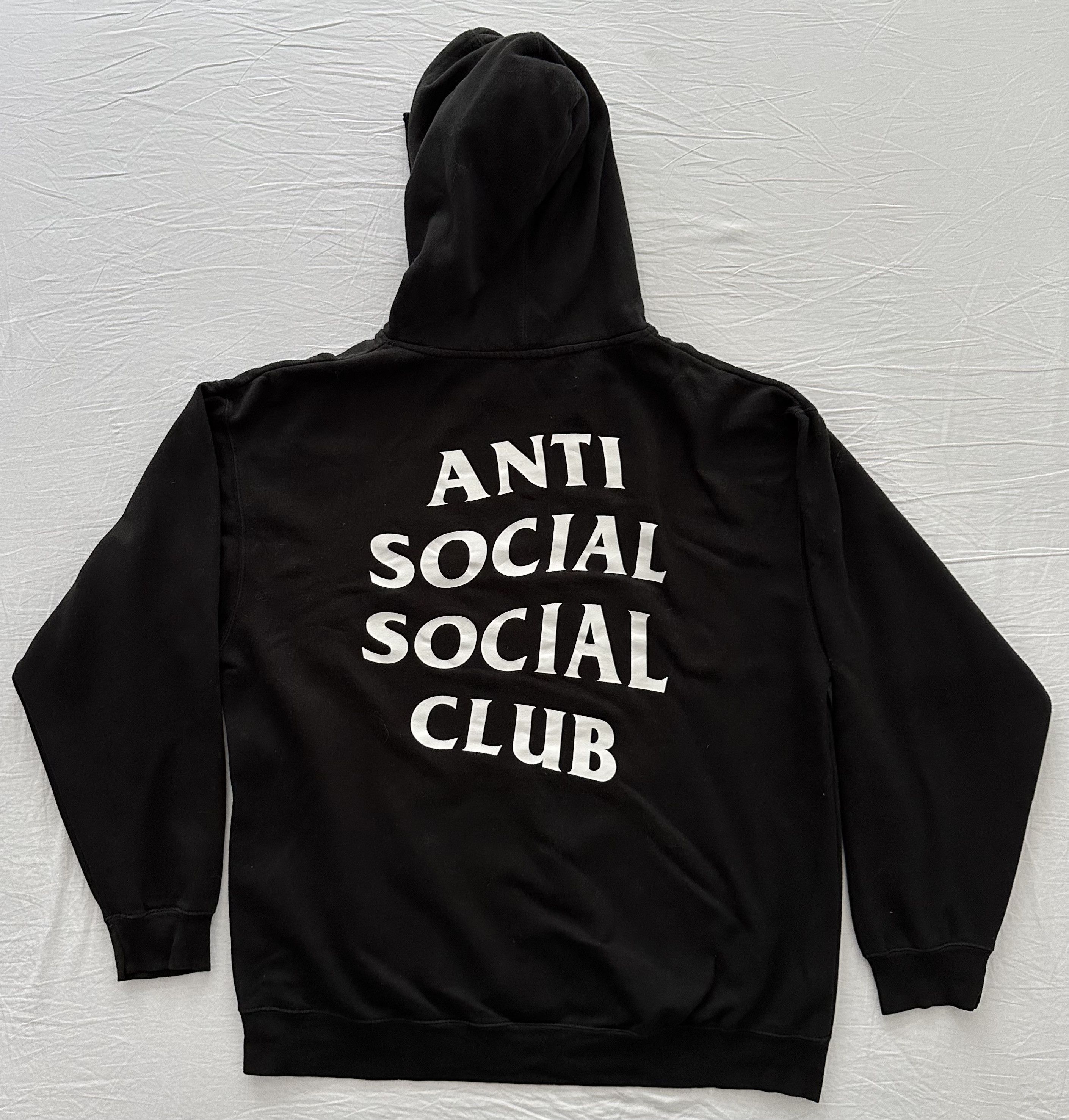 Anti Social Social Club Anti Social Social Club Hoodie Black Size US XL / EU 56 / 4 - 2 Thumbnail