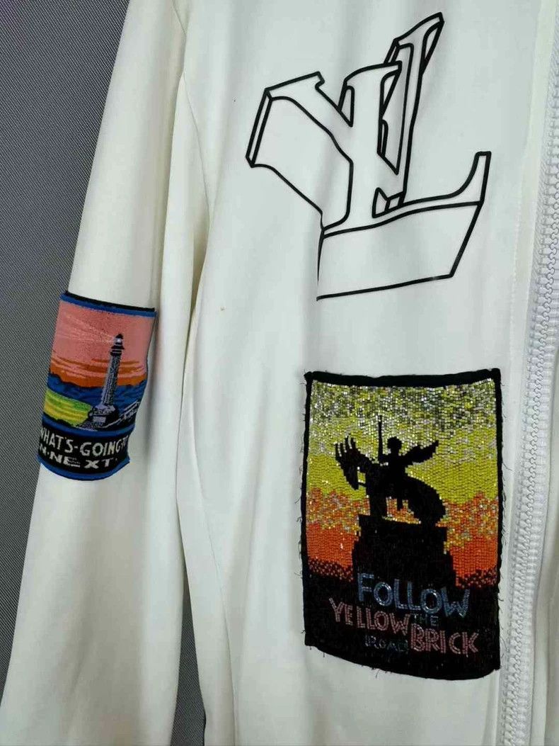 Louis Vuitton Louis Vuitton Heavy-duty embroidered beaded rainbow embroid Size US XL / EU 56 / 4 - 4 Thumbnail