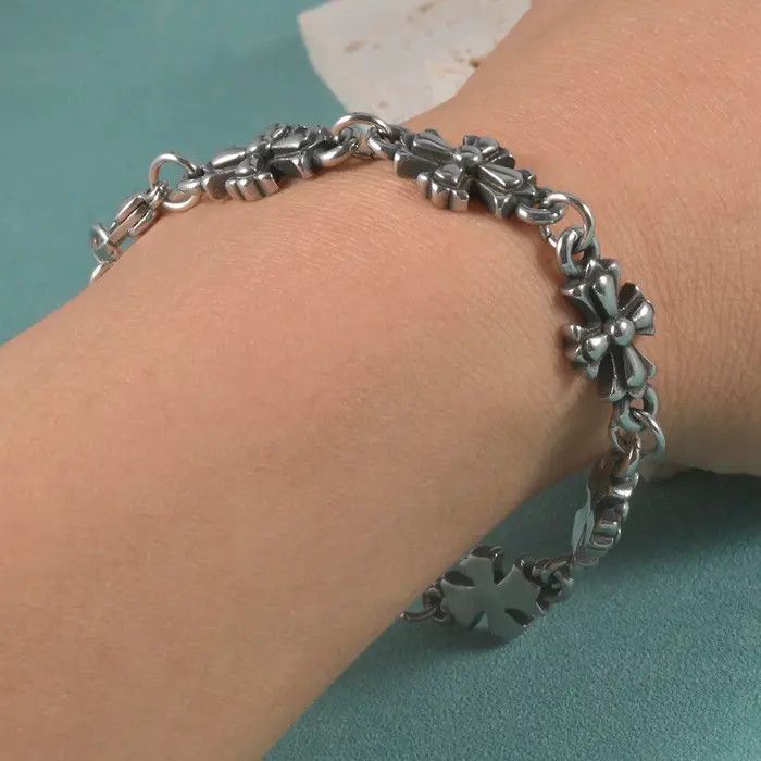 Jewelry Y2K cross chain bracelet Size ONE SIZE - 2 Thumbnail