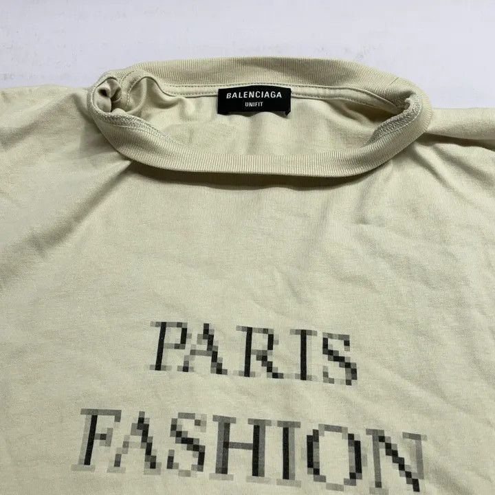 Balenciaga Balenciaga Balenciaga Logo Pattern Short Sleeve TShirt -25 Size US S / EU 44-46 / 1 - 5 Thumbnail
