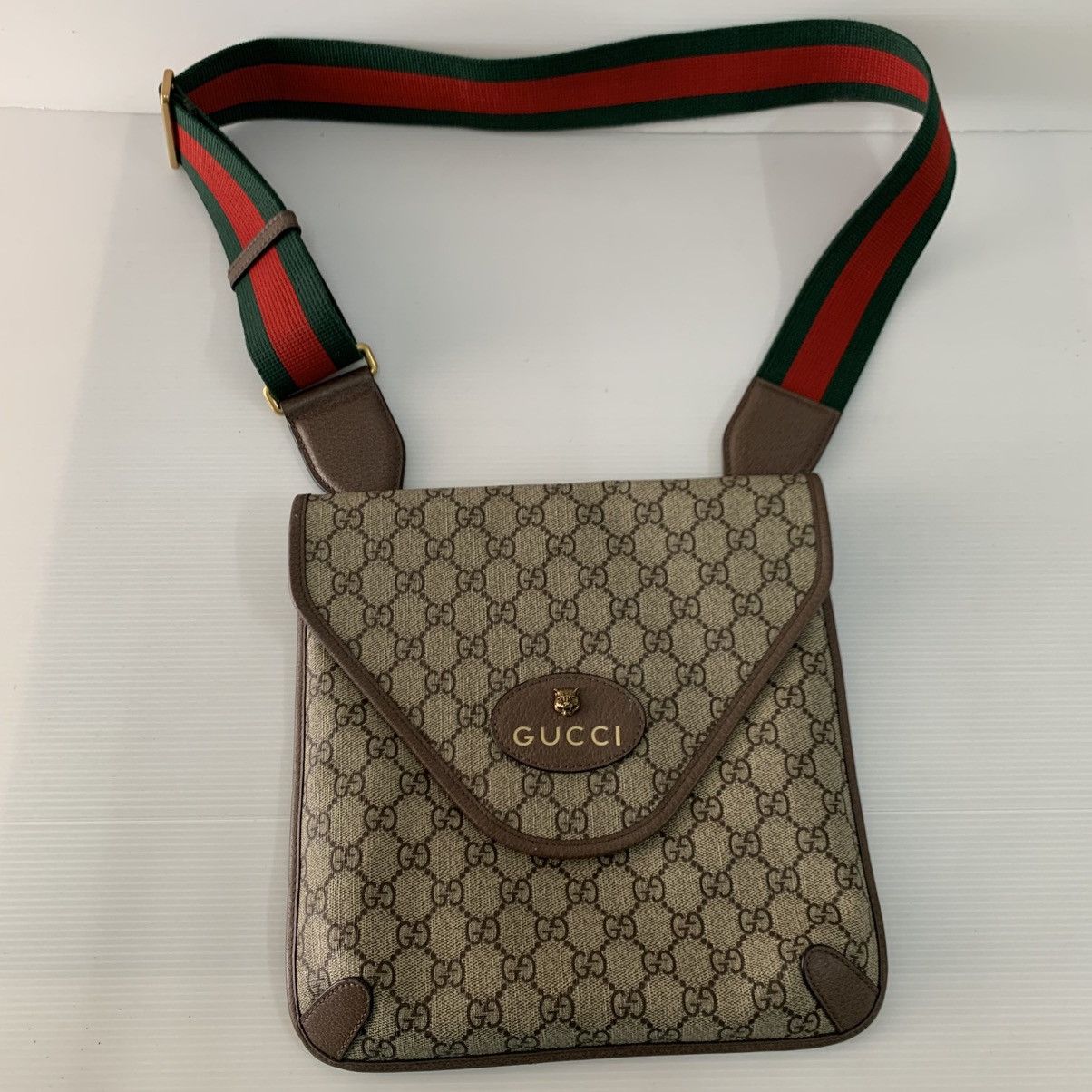 Gucci GUCCI GG MONOGRAM SLING BAG PRE-OWNED Size ONE SIZE - 6 Thumbnail