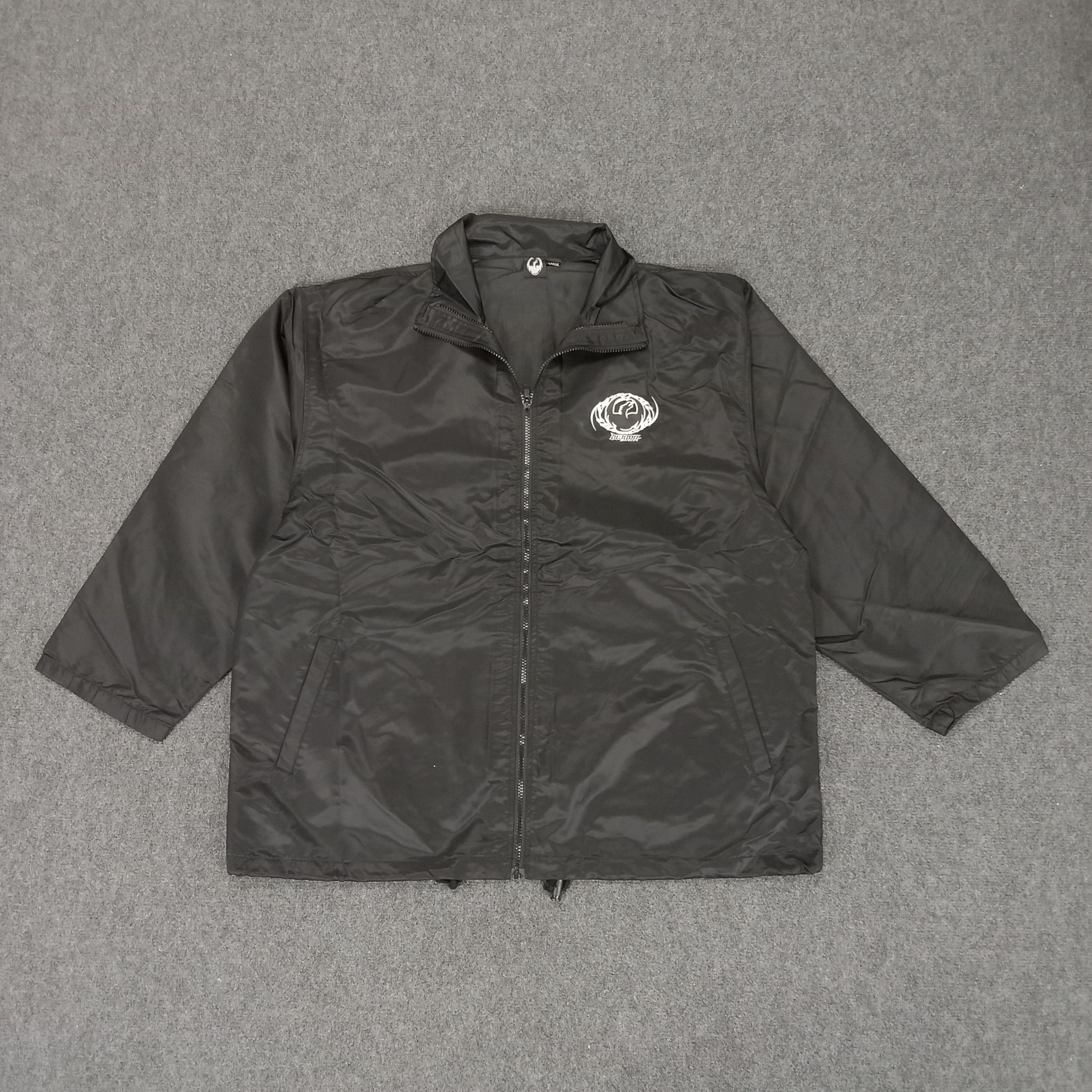 The Game × Vintage Dragon Japanese Skateboard Style Baggy Windbreaker Jacket Size US XL / EU 56 / 4 - 3 Thumbnail