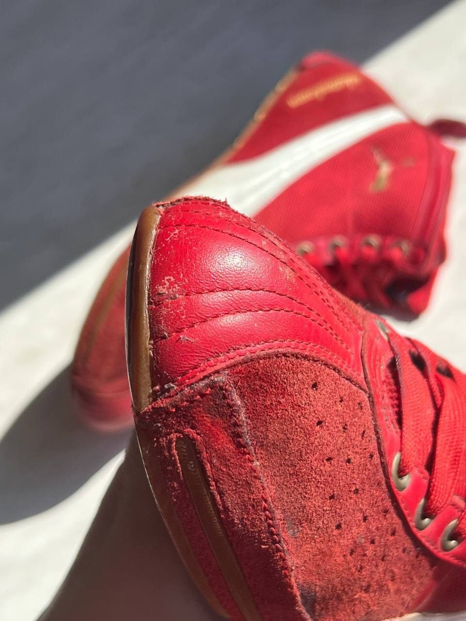 Puma × Vintage Puma Vintage Boxer Schattenboxen High Sneakers Shoes Racing Size US 8 / EU 41 - 7 Thumbnail