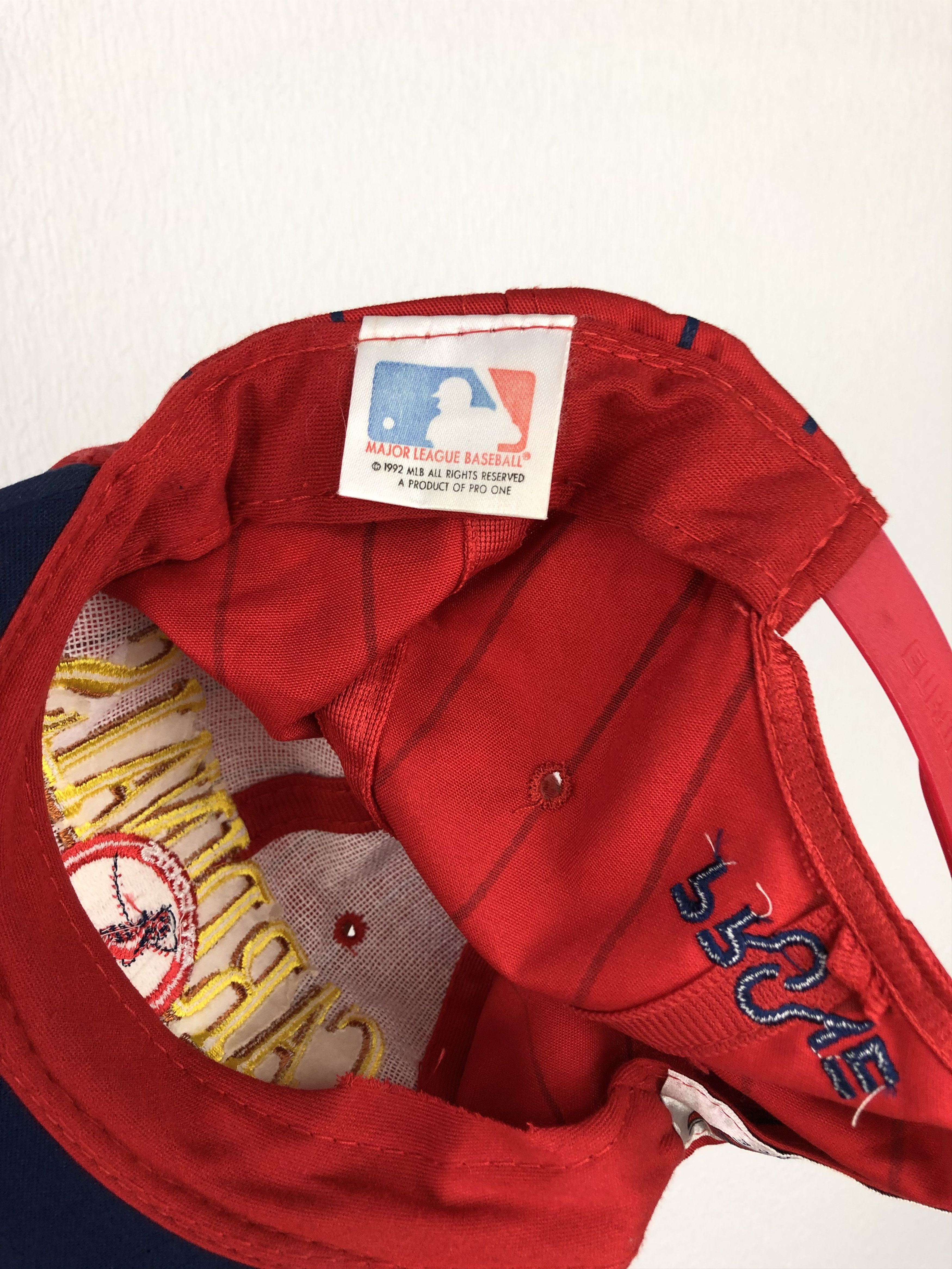 MLB × Vintage Vintage St. Louis Cardinals Snapback Red Hat Cap Snapback Size ONE SIZE - 6 Thumbnail