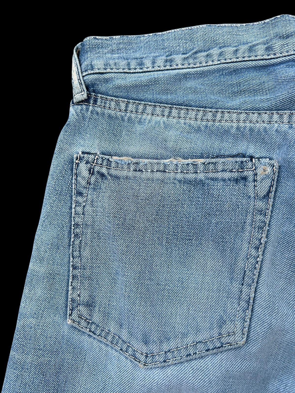 Kapital Thrashed Vintage OMNIGOD Selvedge Denim Jeans Size US 31 - 15 Thumbnail
