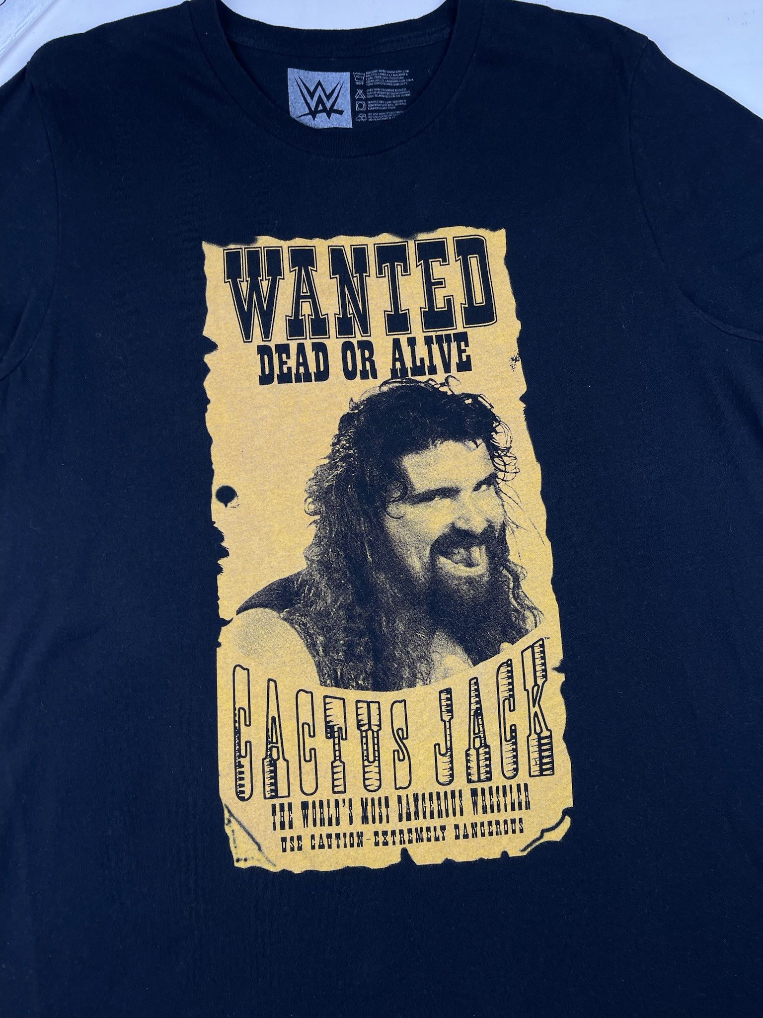 Vintage Cactus Jack Black tshirt L WWE WWF Size US L / EU 52-54 / 3 - 2 Thumbnail