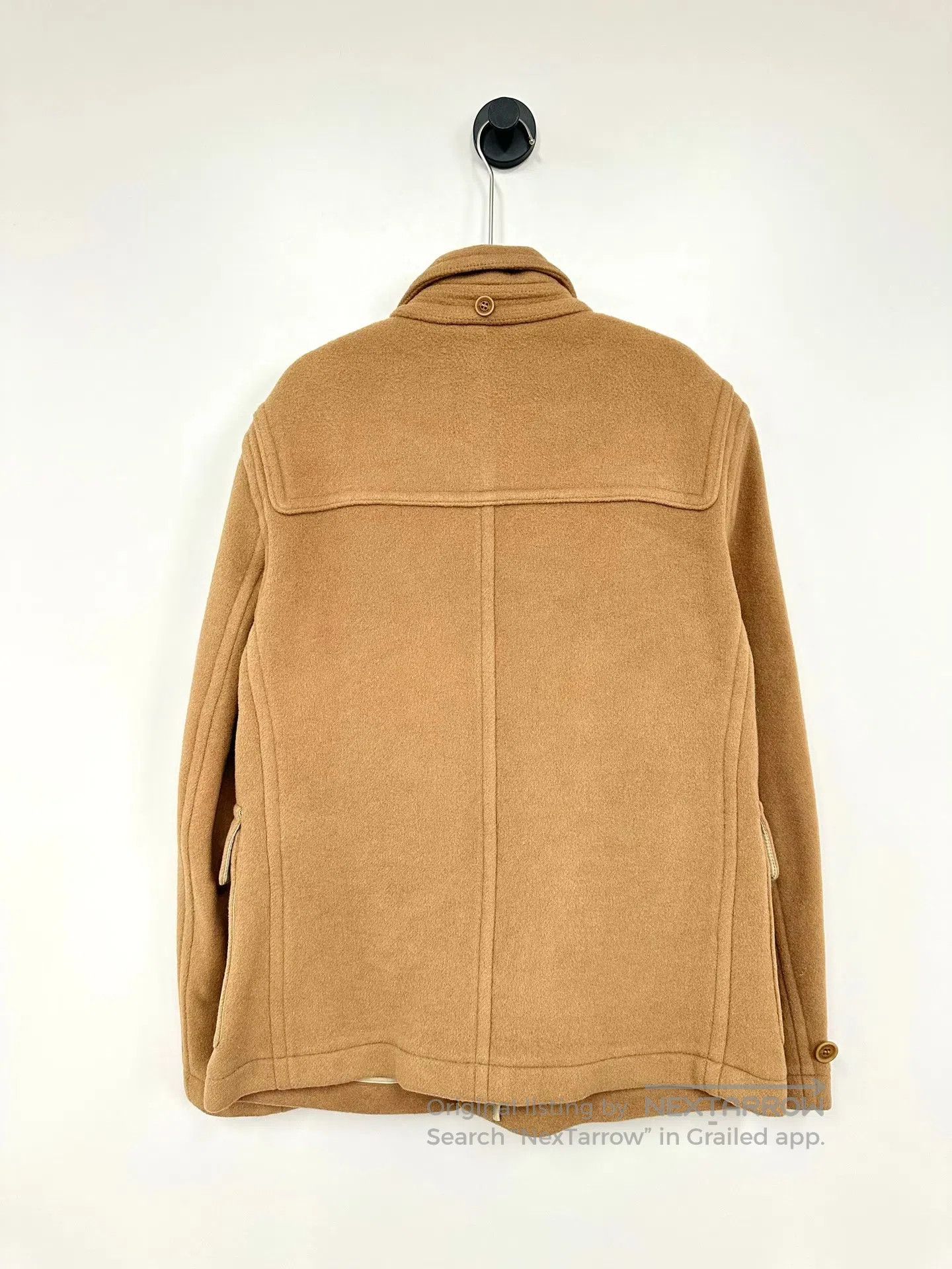 Burberry Burberry Brown Lined Plaid Horn Button Fleece Coat| Size US M / EU 48-50 / 2 - 2 Thumbnail