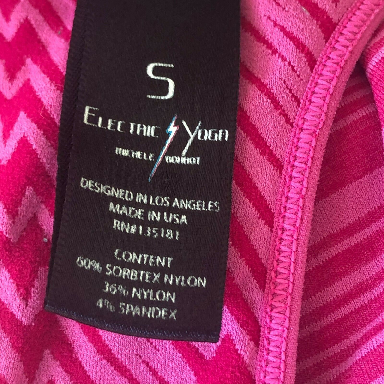 Other Electric Yoga Women's Racerback Scoop-Neck Hot Pink Athletic Size S / US 4 / IT 40 - 3 Thumbnail