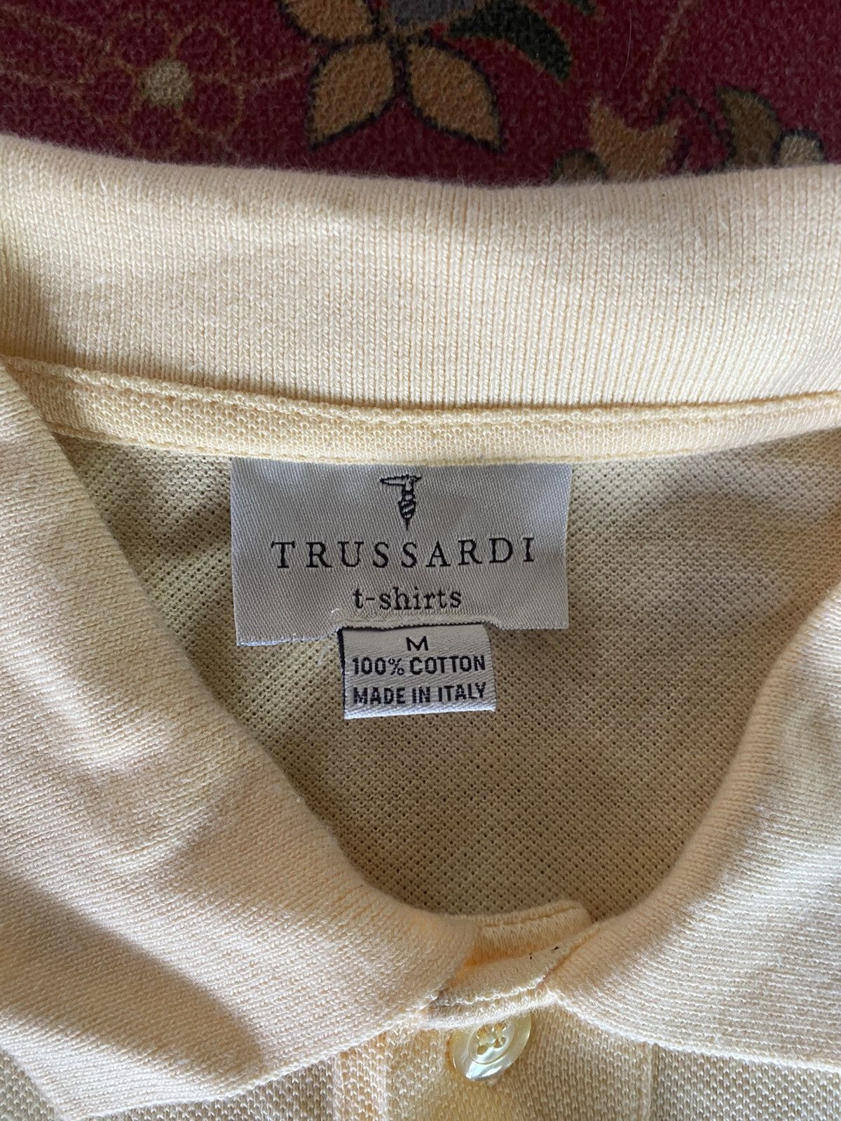 Trussardi Vintage Trussardi Polo Tee Size US L / EU 52-54 / 3 - 6 Thumbnail