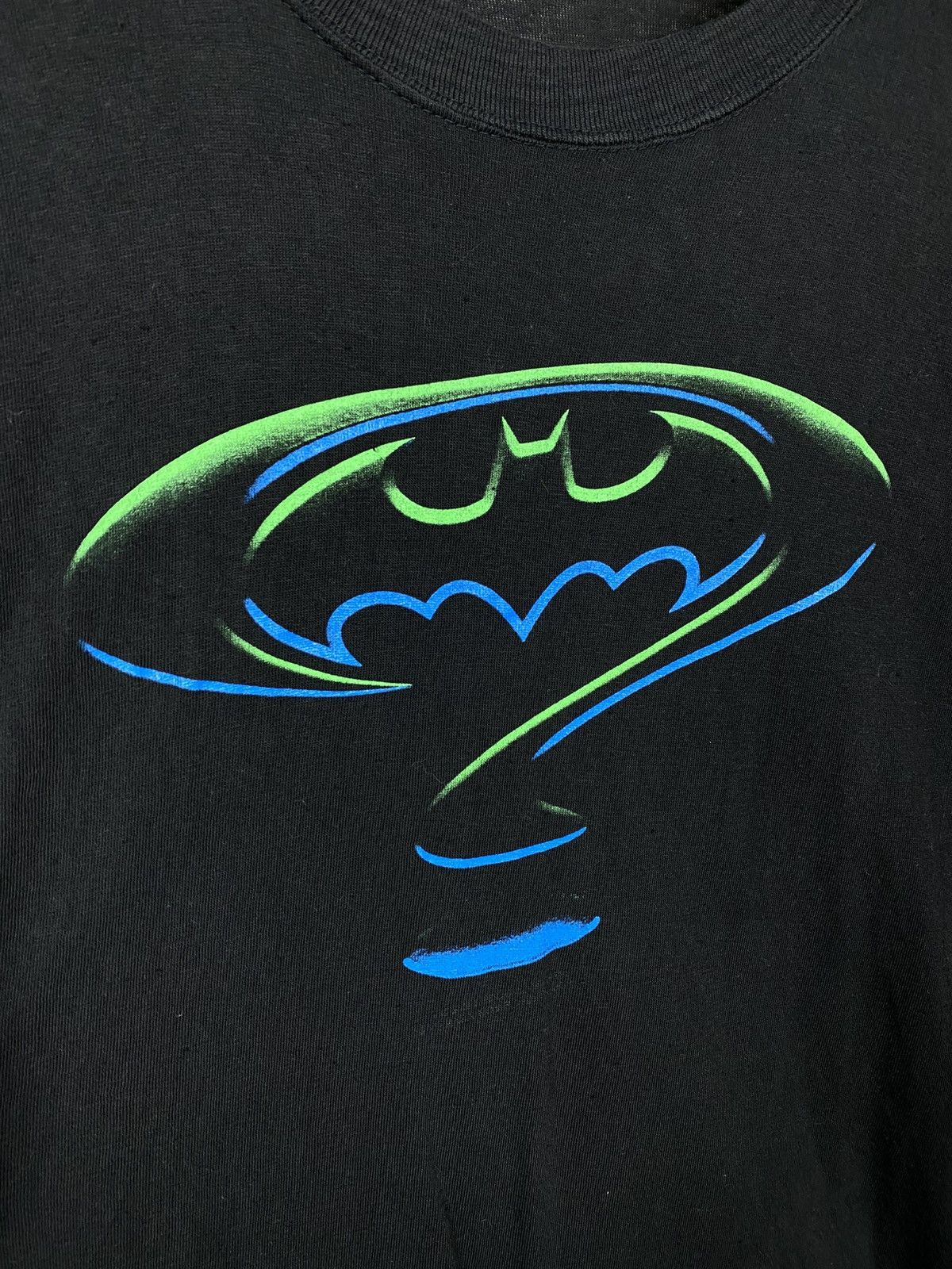 DC Comics 🦇Vintage 1995 T-Shirt Batman ? DC Comics VTG Tee🦇 Size US L / EU 52-54 / 3 - 2 Thumbnail