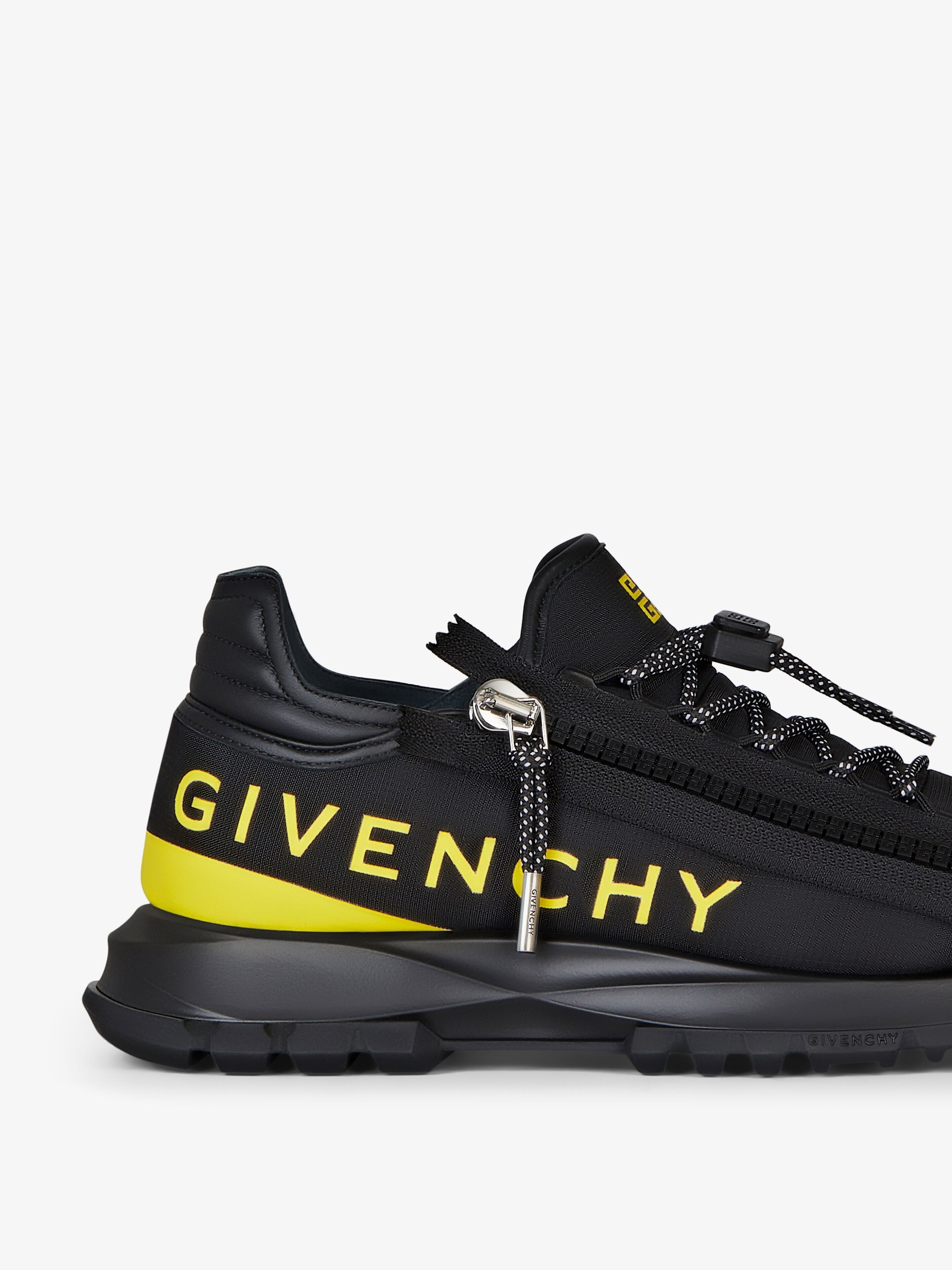 Givenchy o1srvl11e0325 Runner Sneakers In Synthetic Fiber With Zip Size US 8 / EU 41 - 6 Thumbnail