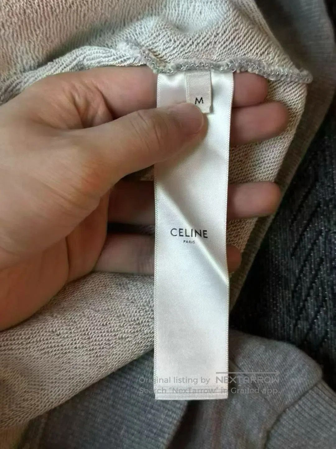 Celine CELINE Gray Gradient Hoodie| Size US M / EU 48-50 / 2 - 4 Thumbnail