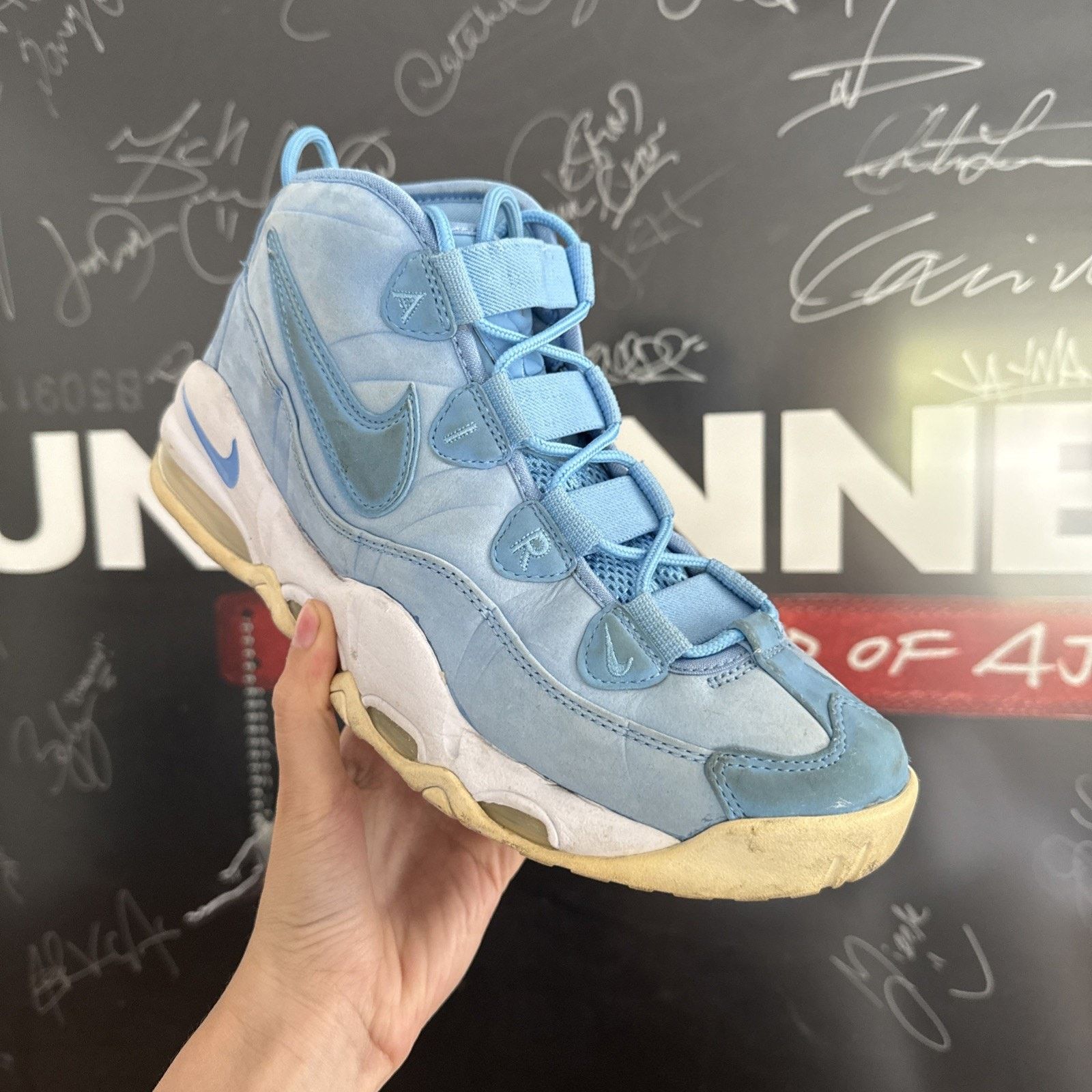 Nike Nike air max uptempo 95 “university blue” size 9 Size US 9 / EU 42 - 1 Thumbnail