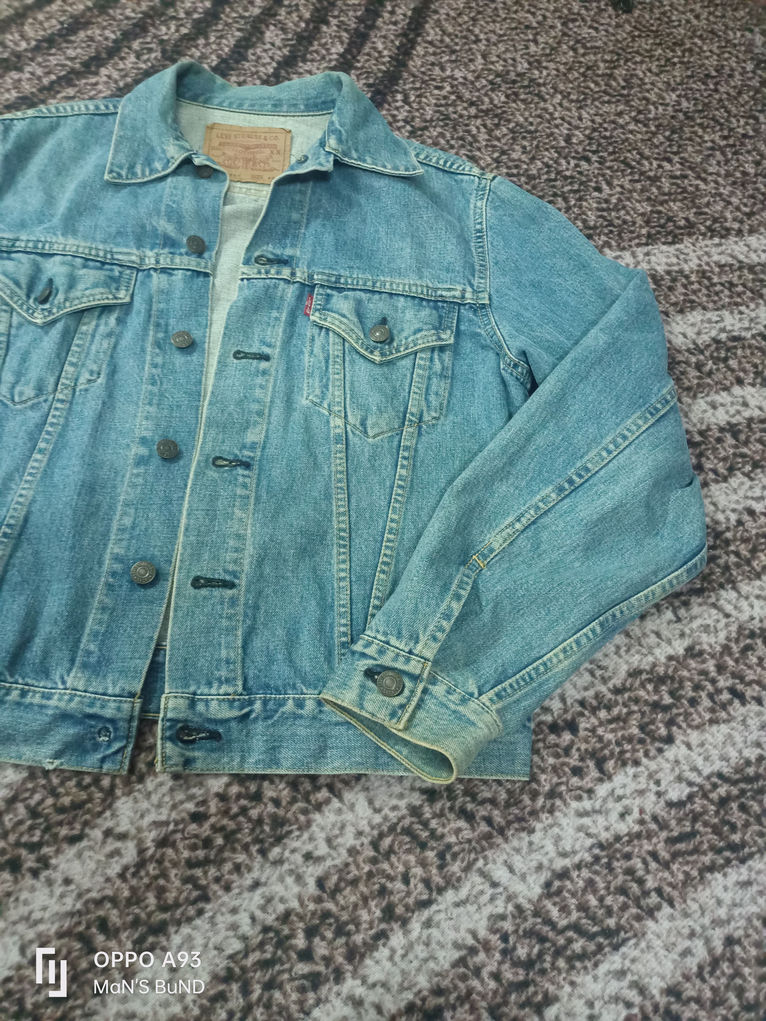 Levi's Vintage 90s Levi's 71557 Big E Denim Jacket Size US M / EU 48-50 / 2 - 3 Thumbnail