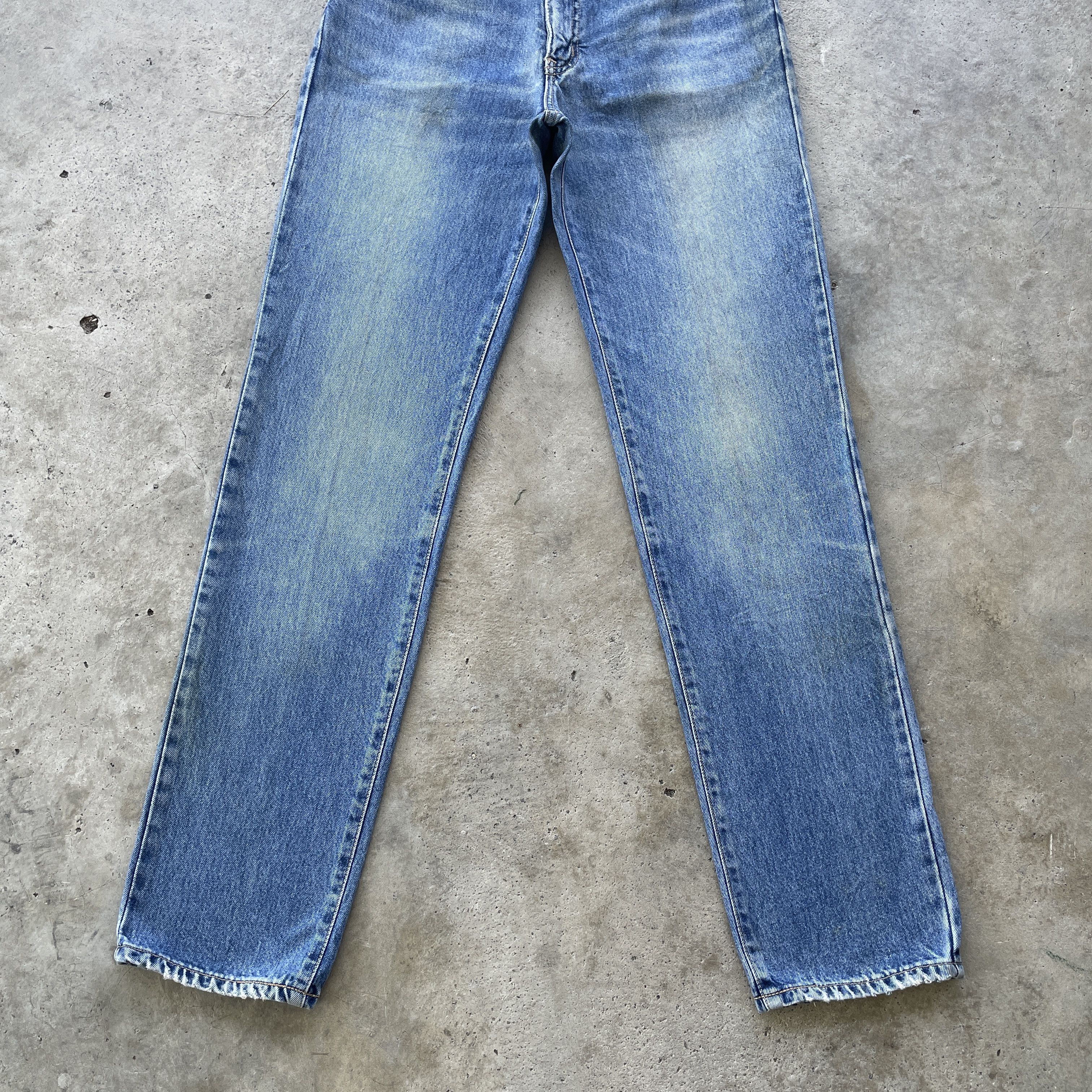 Edwin × Vintage VINTAGE EDWIN JEANS FADED DENIM PANTS W28x32 Size US 28 / EU 44 - 4 Thumbnail