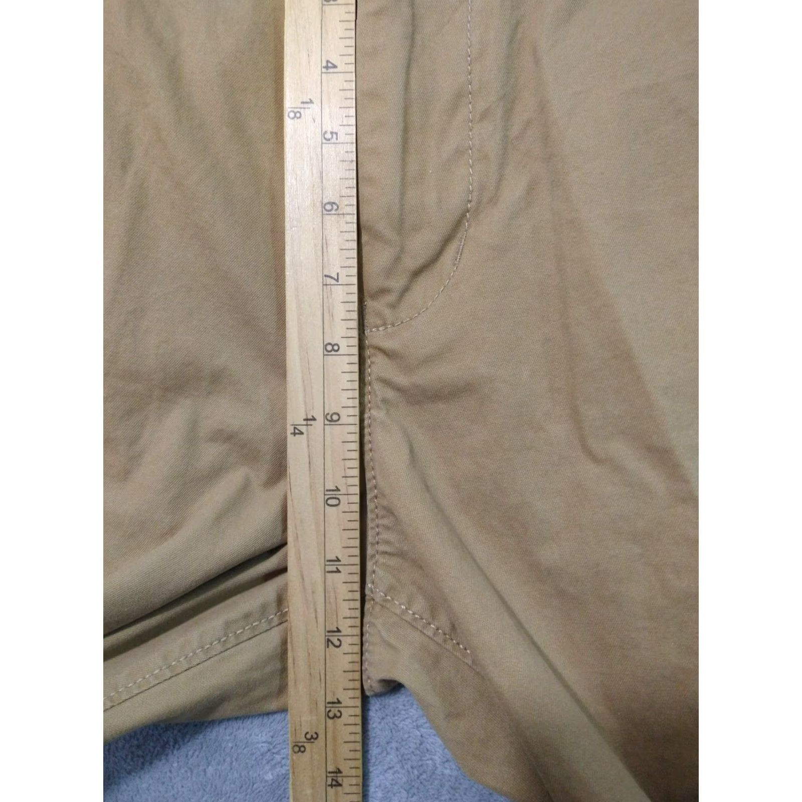 American Eagle Outfitters American Eagle Pants Mens 32x32 Beige Chino Flat Front Mid Rise Straight Original Size US 32 / EU 48 - 4 Thumbnail