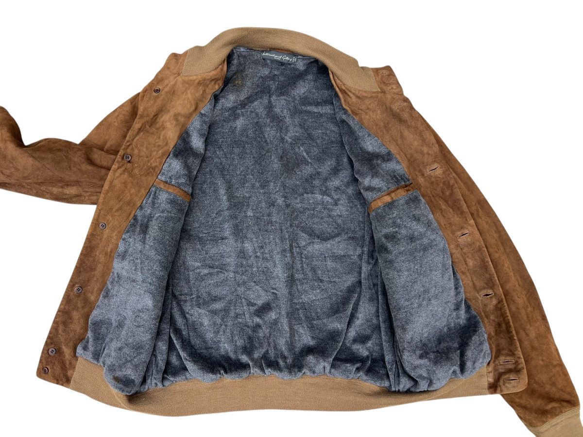 Beams Plus Quttrocchi X Beams Stains Patina Suede Leather Jacket Size US M / EU 48-50 / 2 - 13 Thumbnail