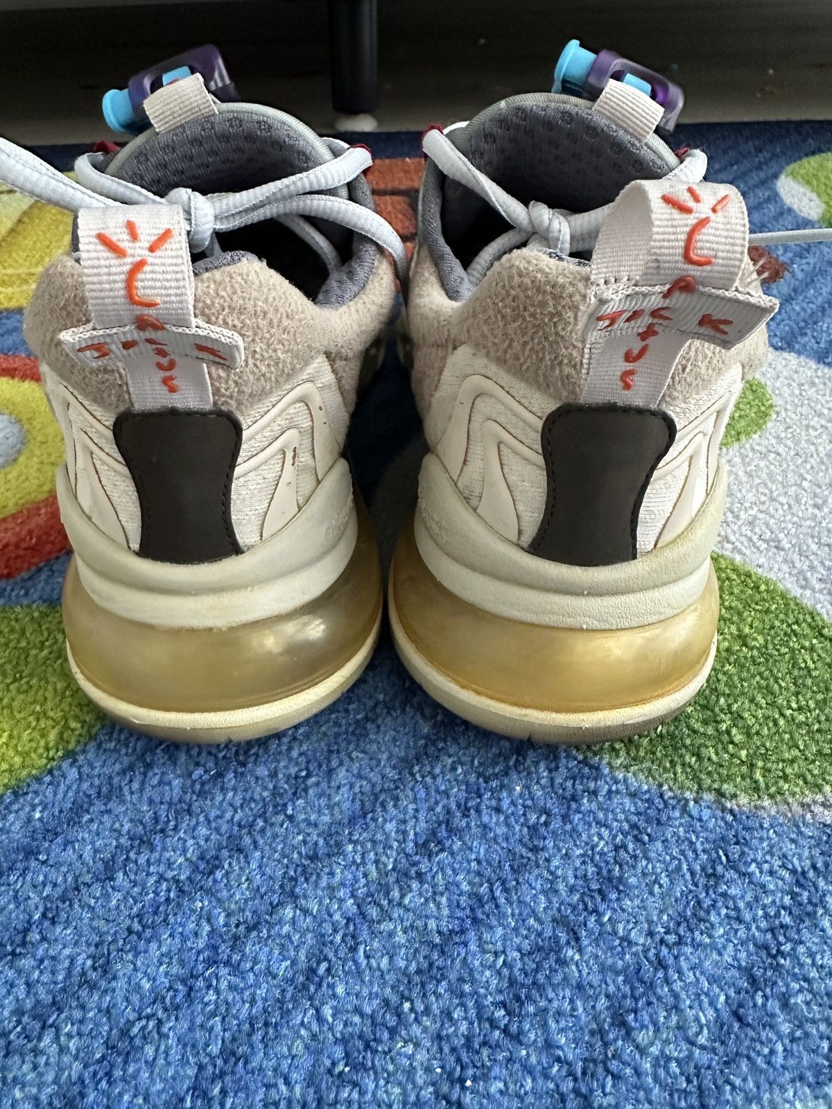 Jordan Brand Nike AirMax 270 React ENG x Travis Scott Cactus Trail Size US 7 / EU 40 - 5 Thumbnail