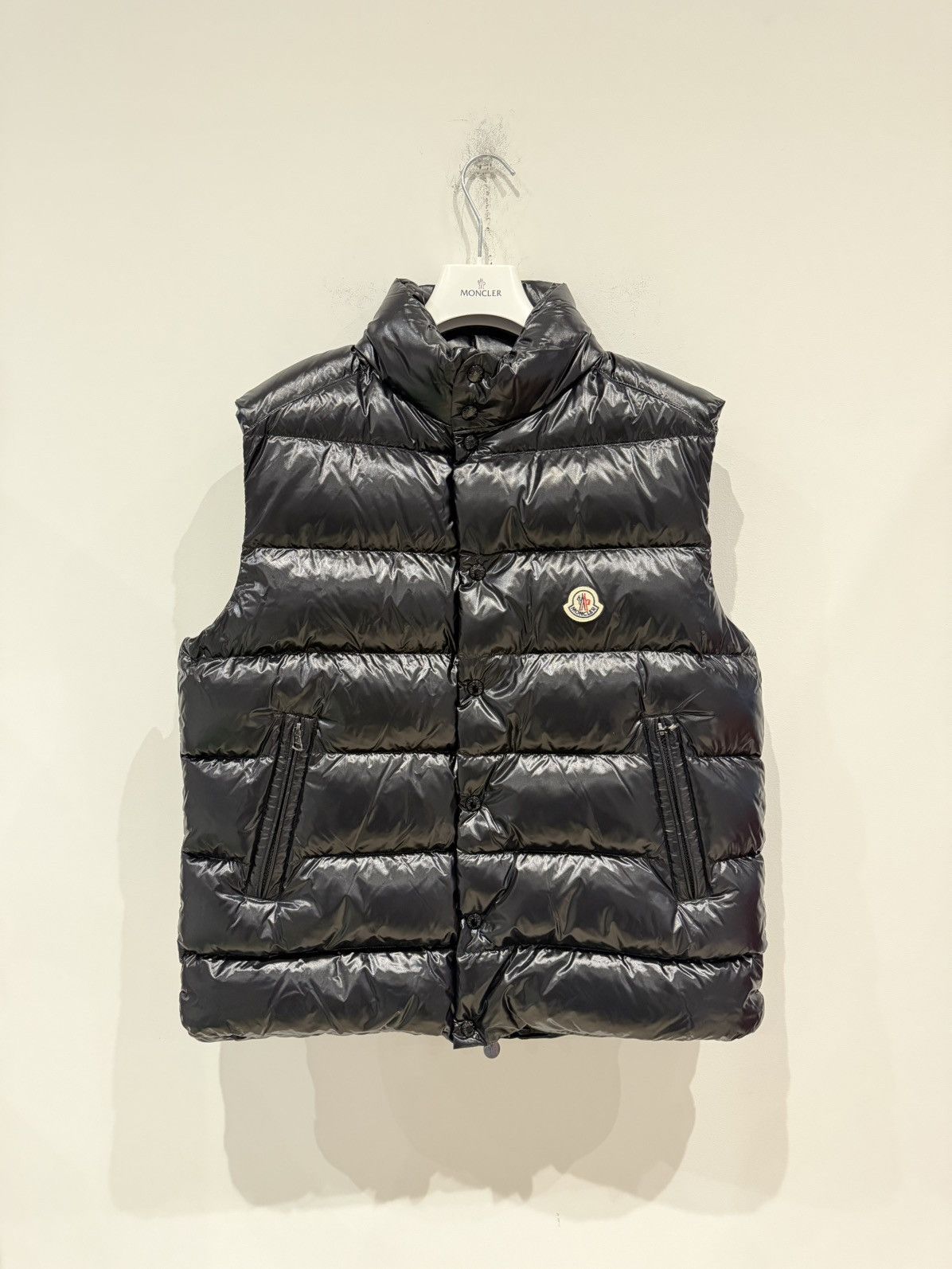 Moncler Moncler Tibb Down Vest Black Size: 5 (XL) Size US XL / EU 56 / 4 - 1 Thumbnail