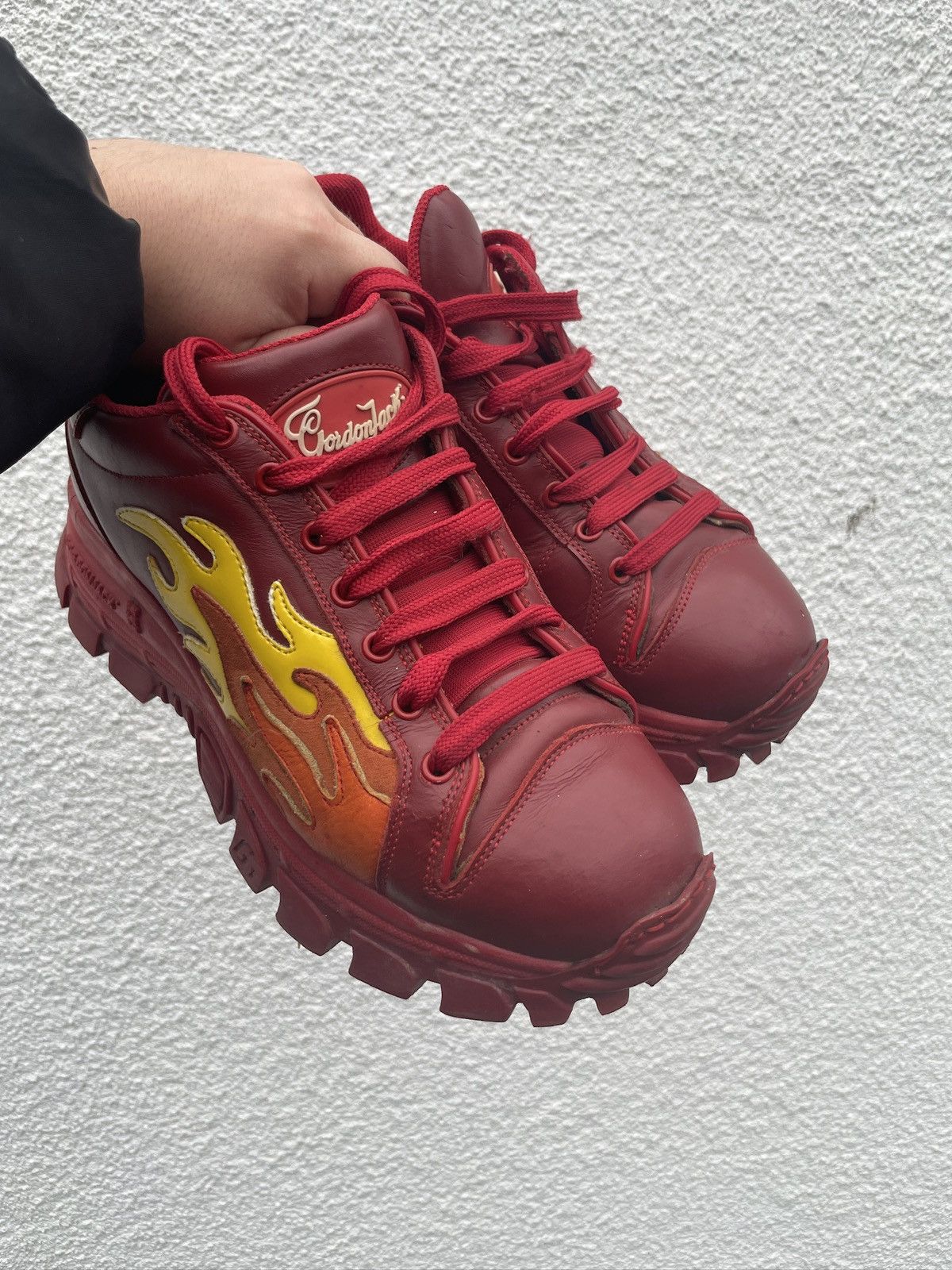 Other Gordon Jack platform alternative rave shoes flame Size US 10 / IT 40 - 2 Thumbnail