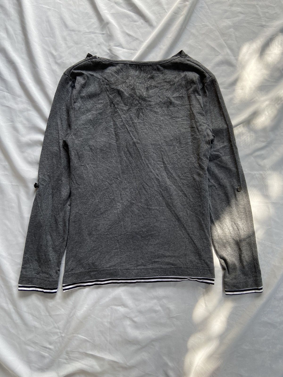 BERNINGS SHO CROSS NECKLACE DOUBLER LAYER STRIPED LONG SLEEVE Size US M / EU 48-50 / 2 - 21 Thumbnail